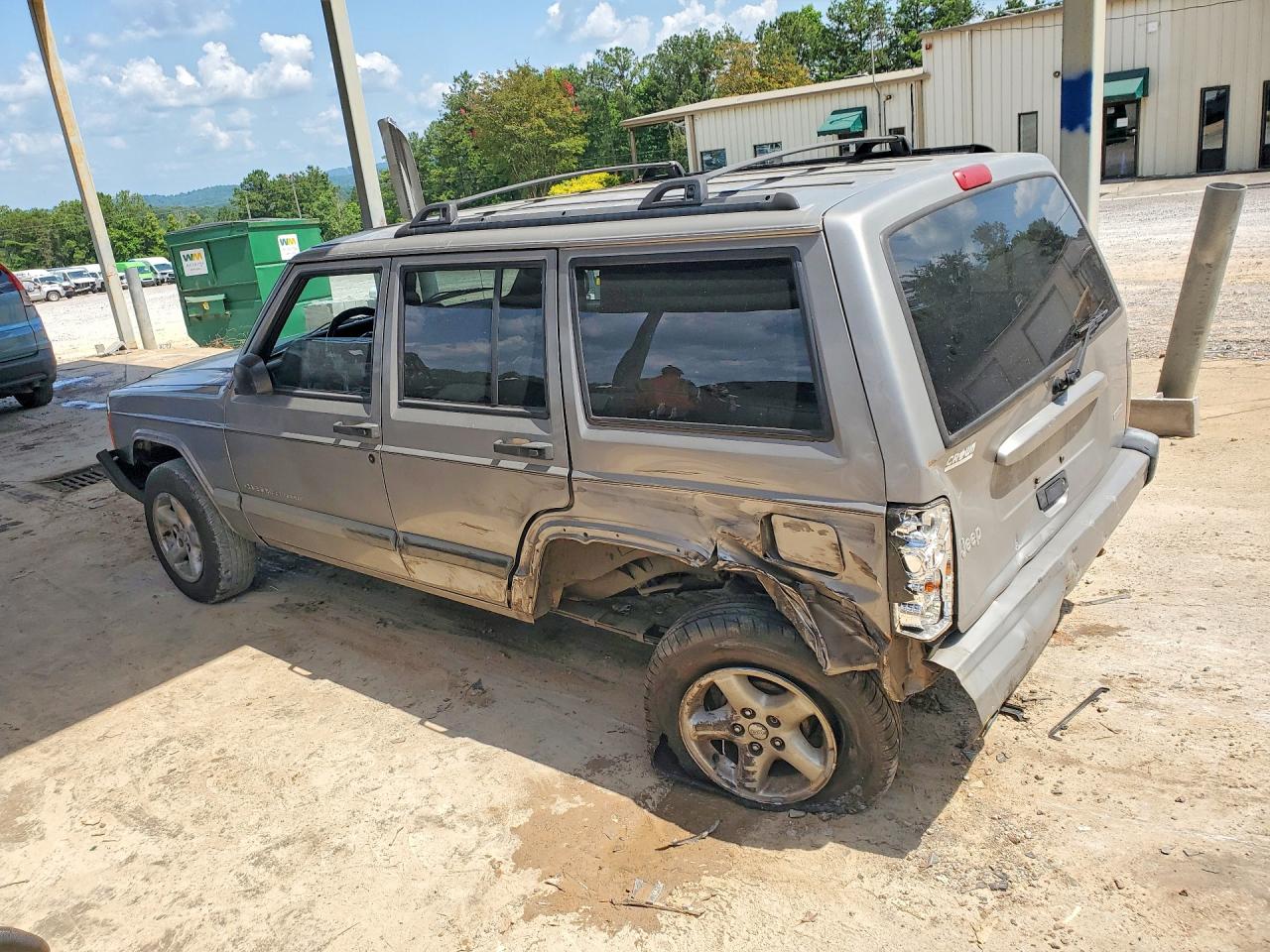2001 Jeep Cherokee Sport Серый vin: 1J4FT48S01L549688