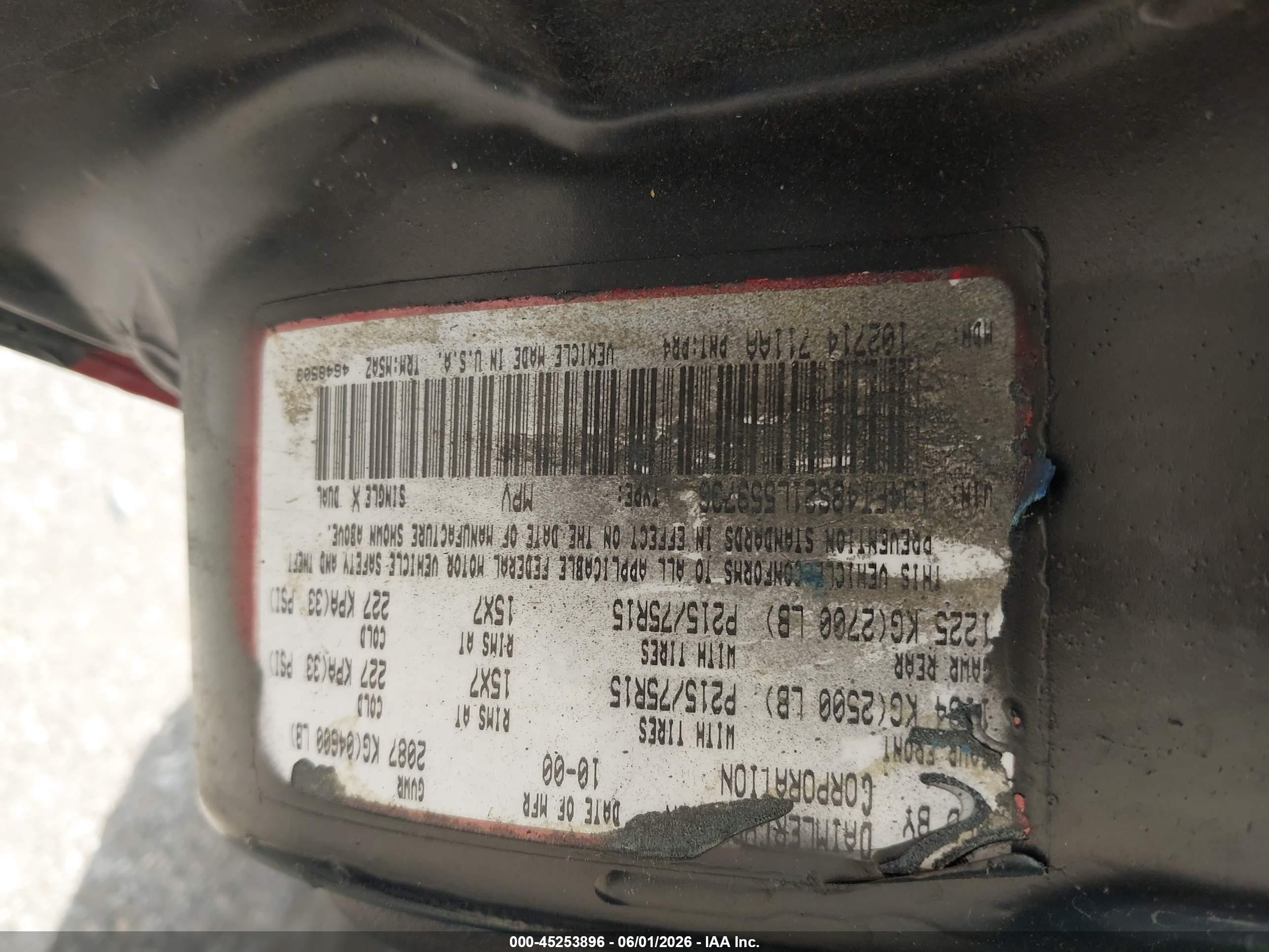 2001 Jeep Cherokee Sport Серый vin: 1J4FT48S21L559736