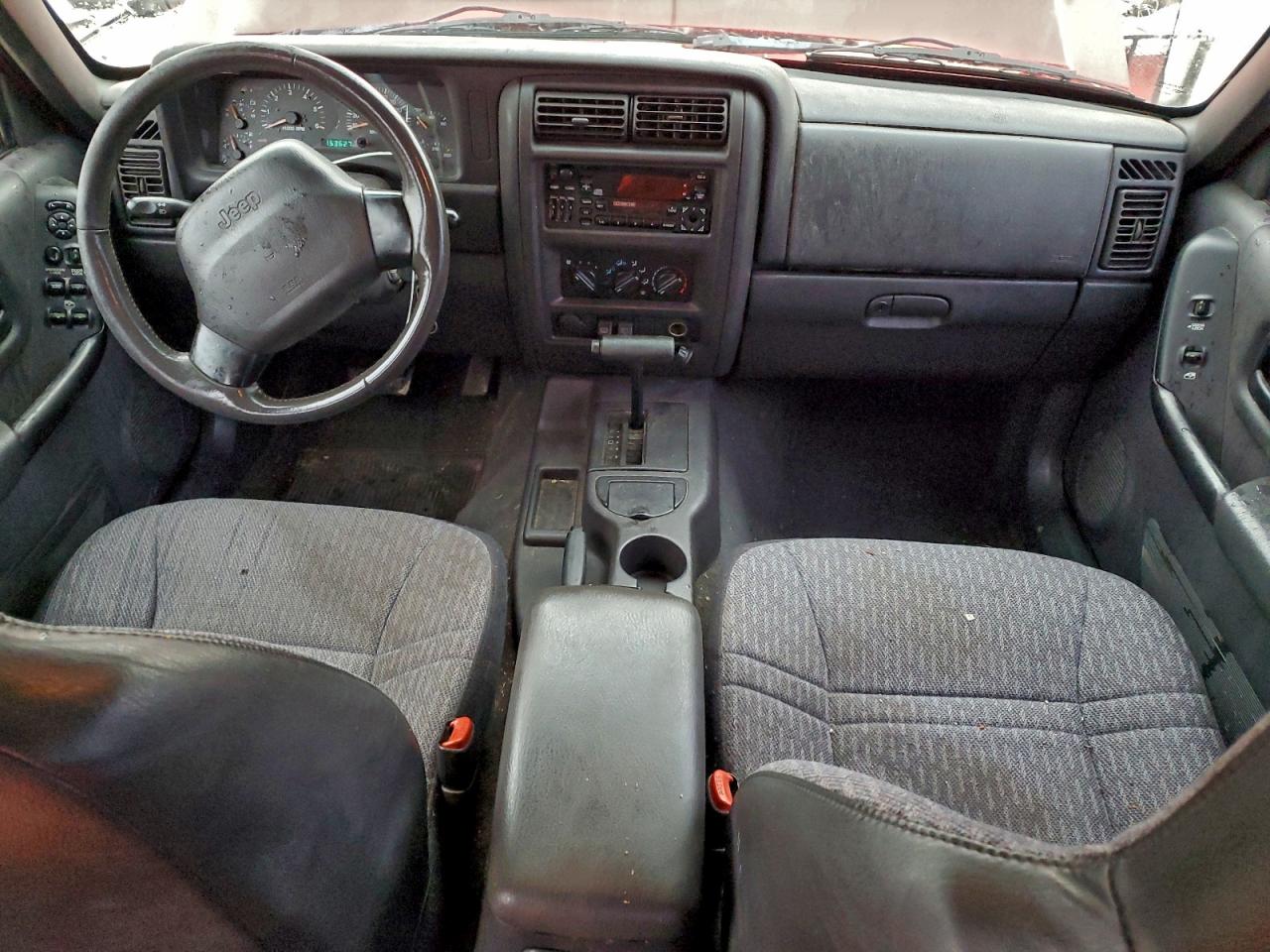 2001 Jeep Cherokee Sport Красный vin: 1J4FT48S21L581249