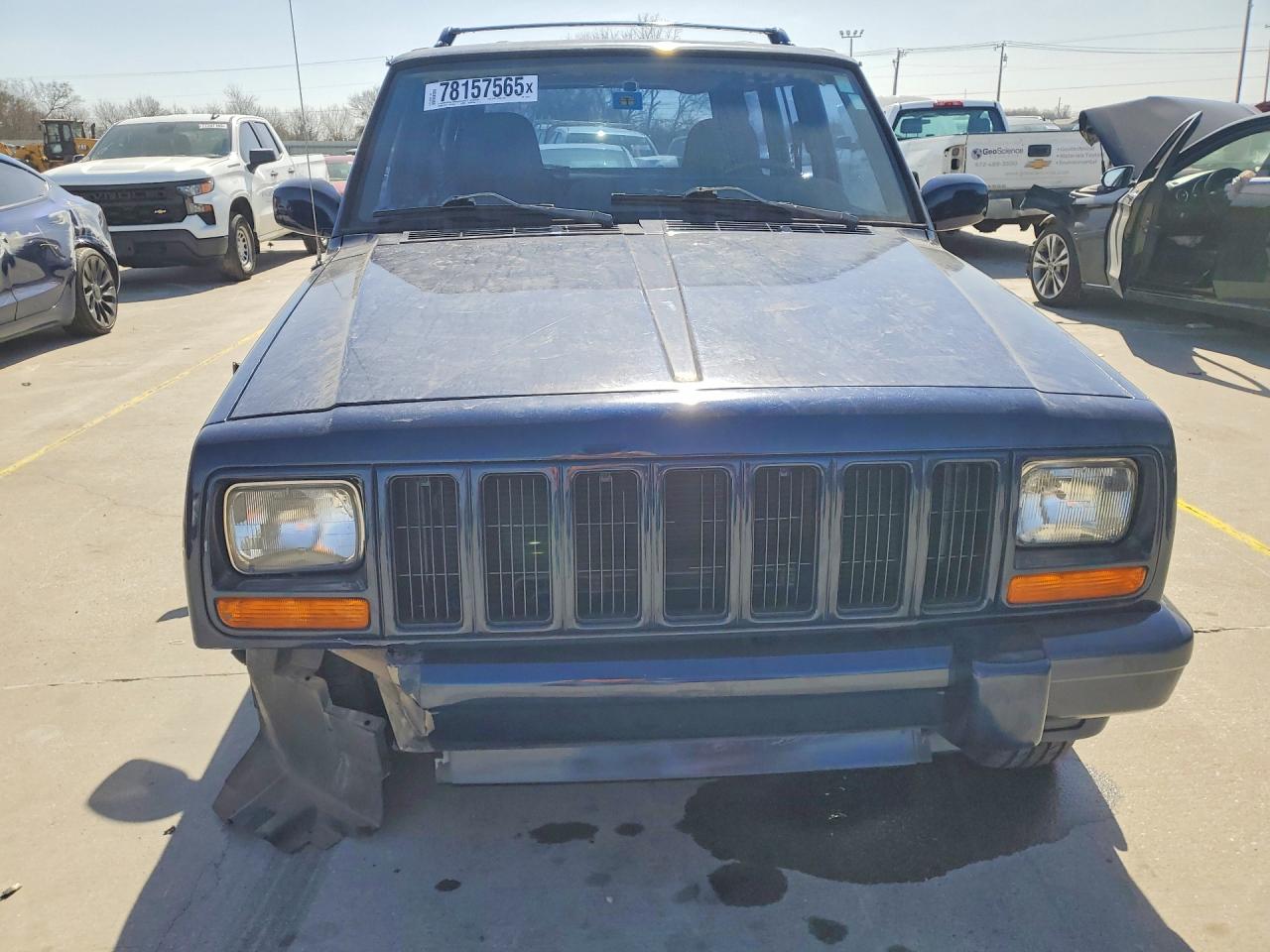 2001 Jeep Cherokee Sport Blue vin: 1J4FT48S41L588073