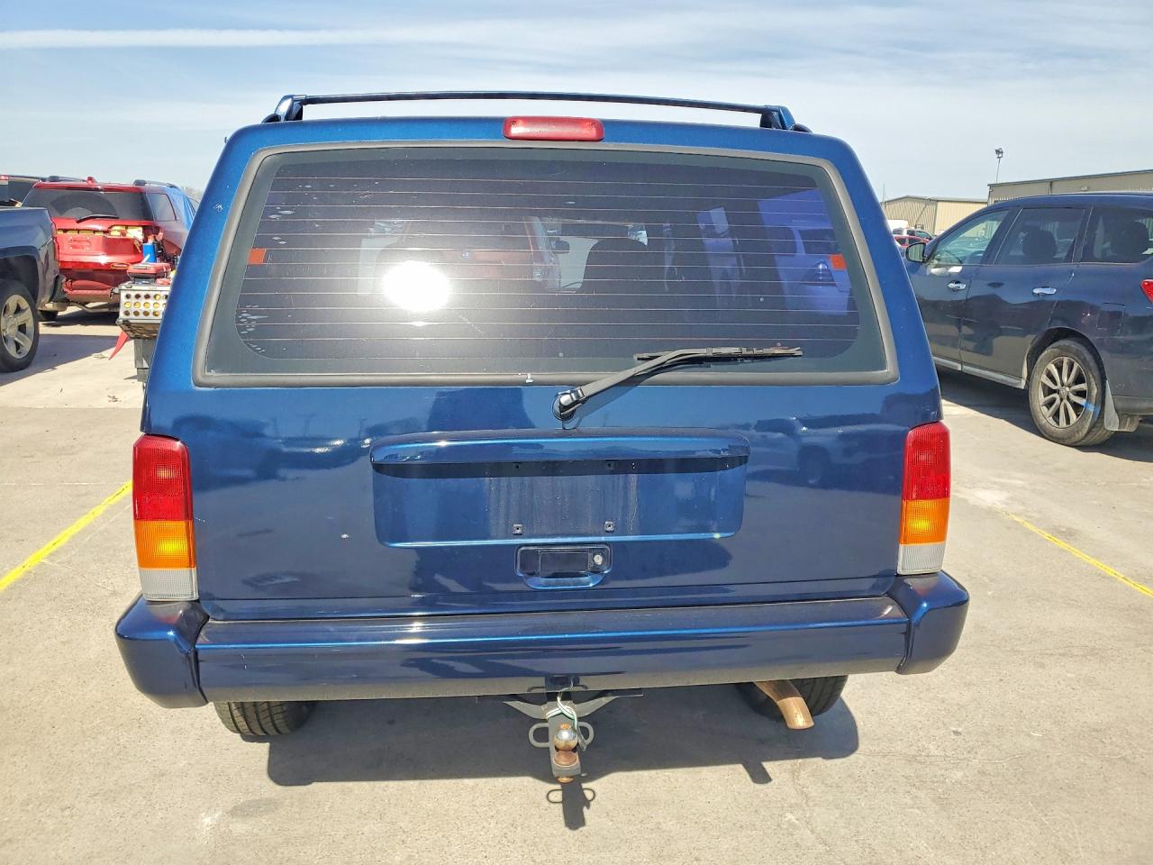 2001 Jeep Cherokee Sport Blue vin: 1J4FT48S41L588073