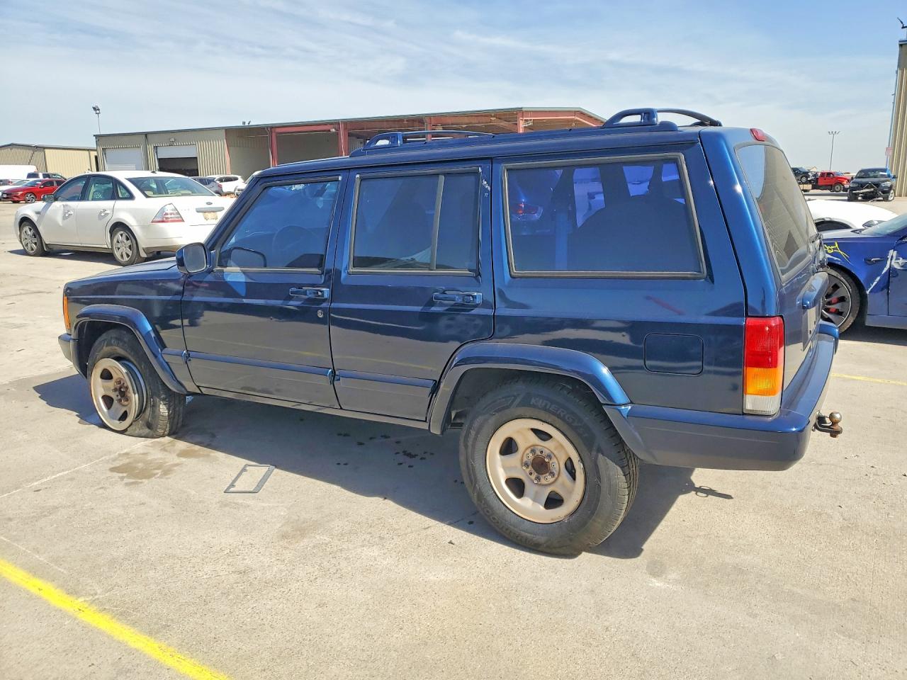 2001 Jeep Cherokee Sport Blue vin: 1J4FT48S41L588073