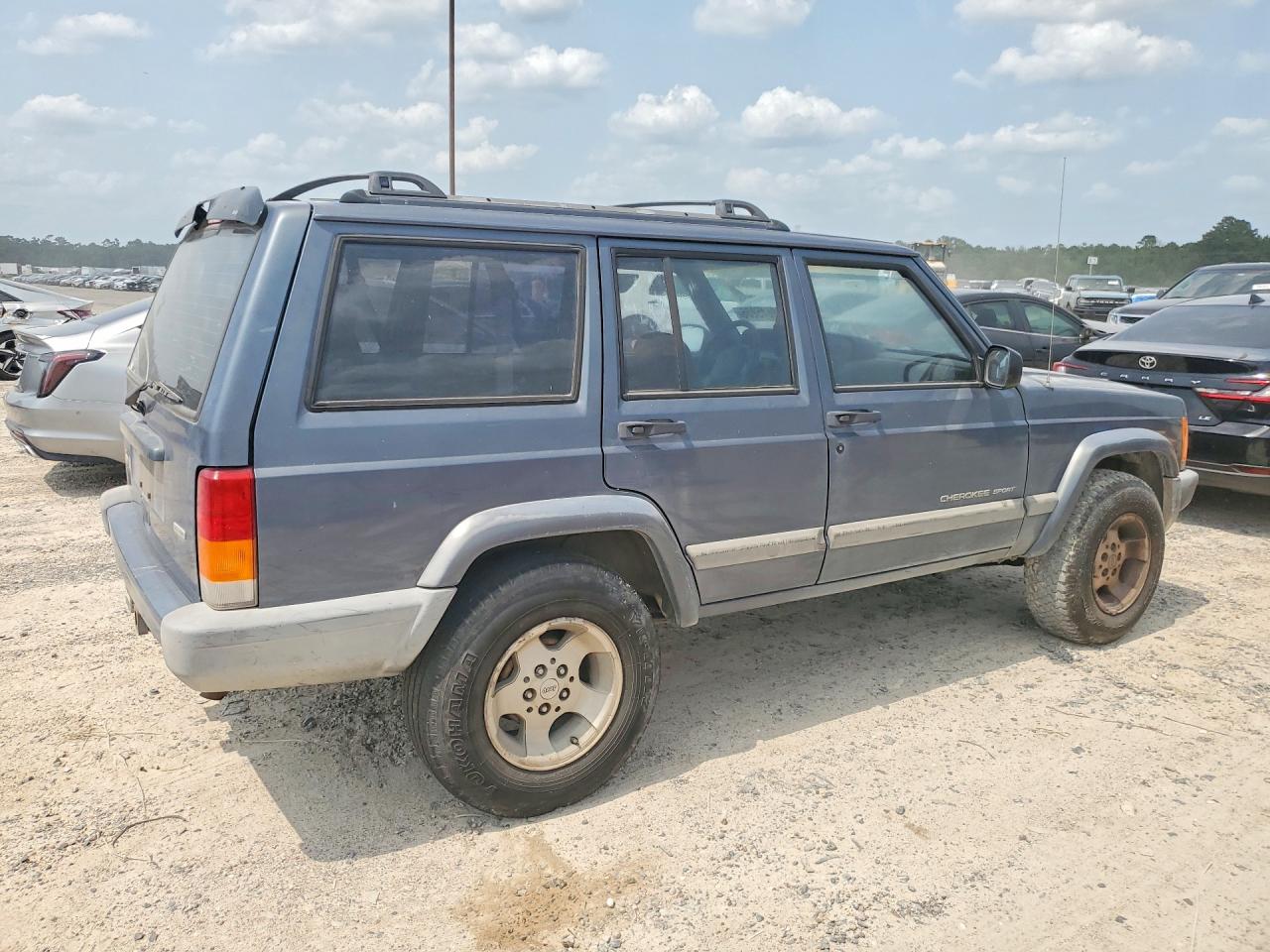 2001 Jeep Cherokee Sport Gray vin: 1J4FT48S61L598877