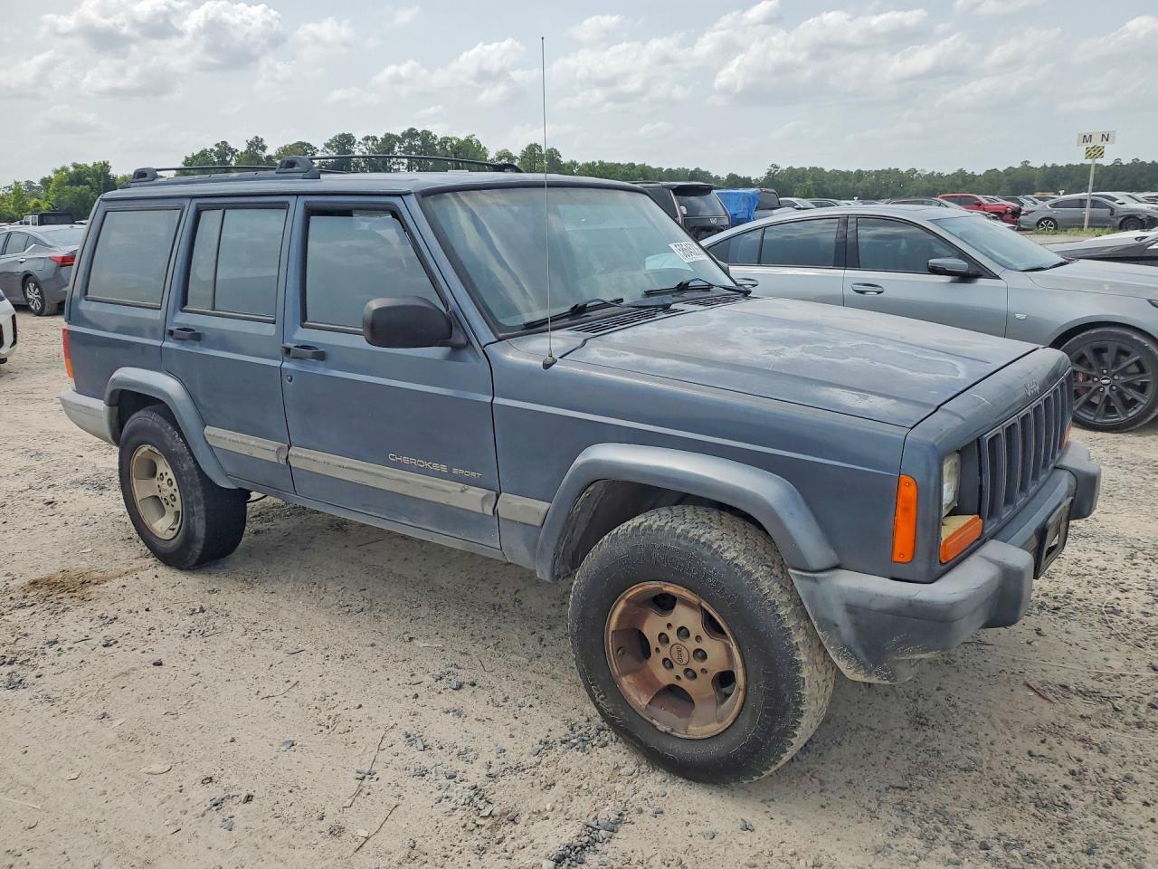 2001 Jeep Cherokee Sport Gray vin: 1J4FT48S61L598877