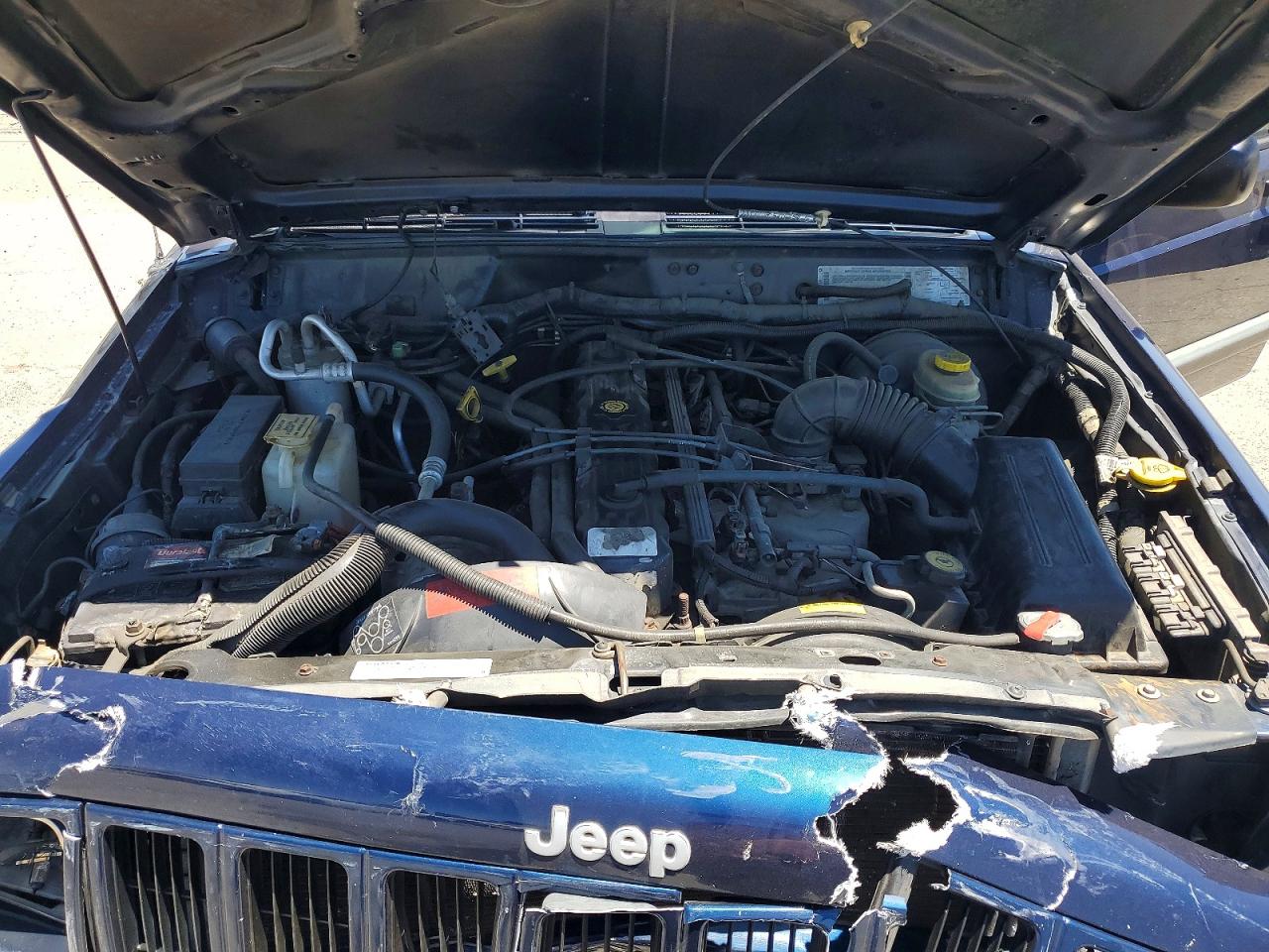 2000 Jeep Cherokee Sport Blue vin: 1J4FT48S7YL254436