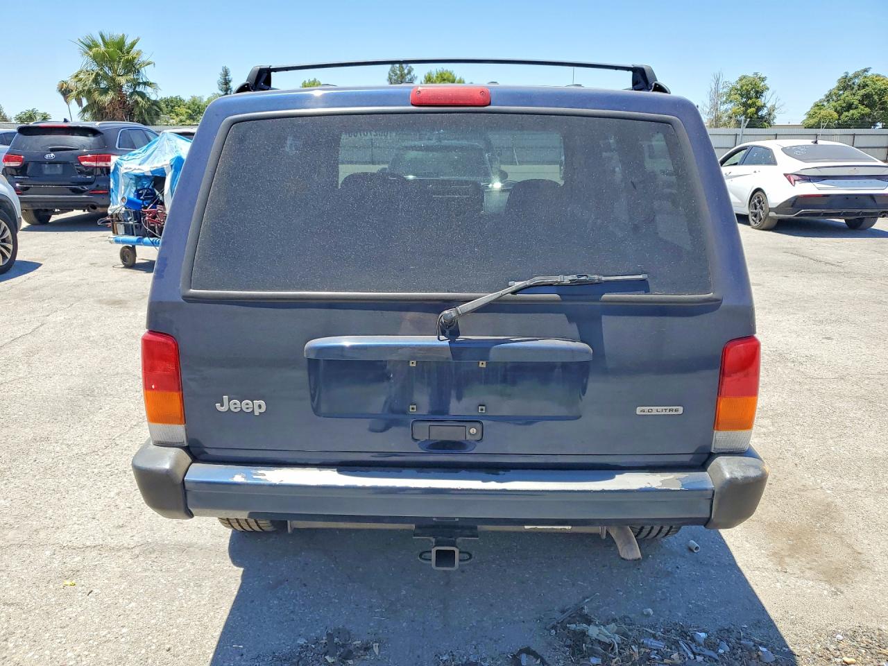 2000 Jeep Cherokee Sport Blue vin: 1J4FT48S7YL254436