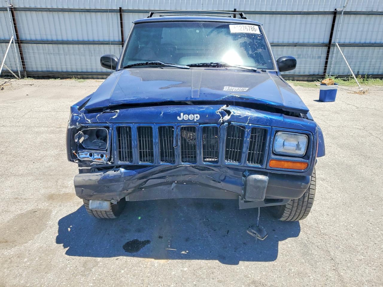 2000 Jeep Cherokee Sport Blue vin: 1J4FT48S7YL254436