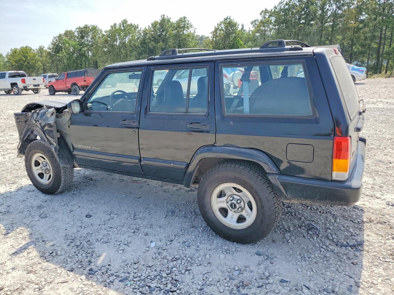 2000 Jeep Cherokee Sport Gray vin: 1J4FT48S8YL114878