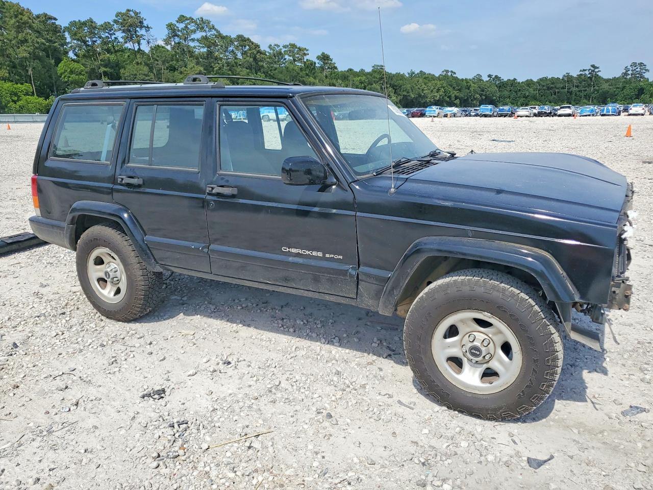 2000 Jeep Cherokee Sport Gray vin: 1J4FT48S8YL114878