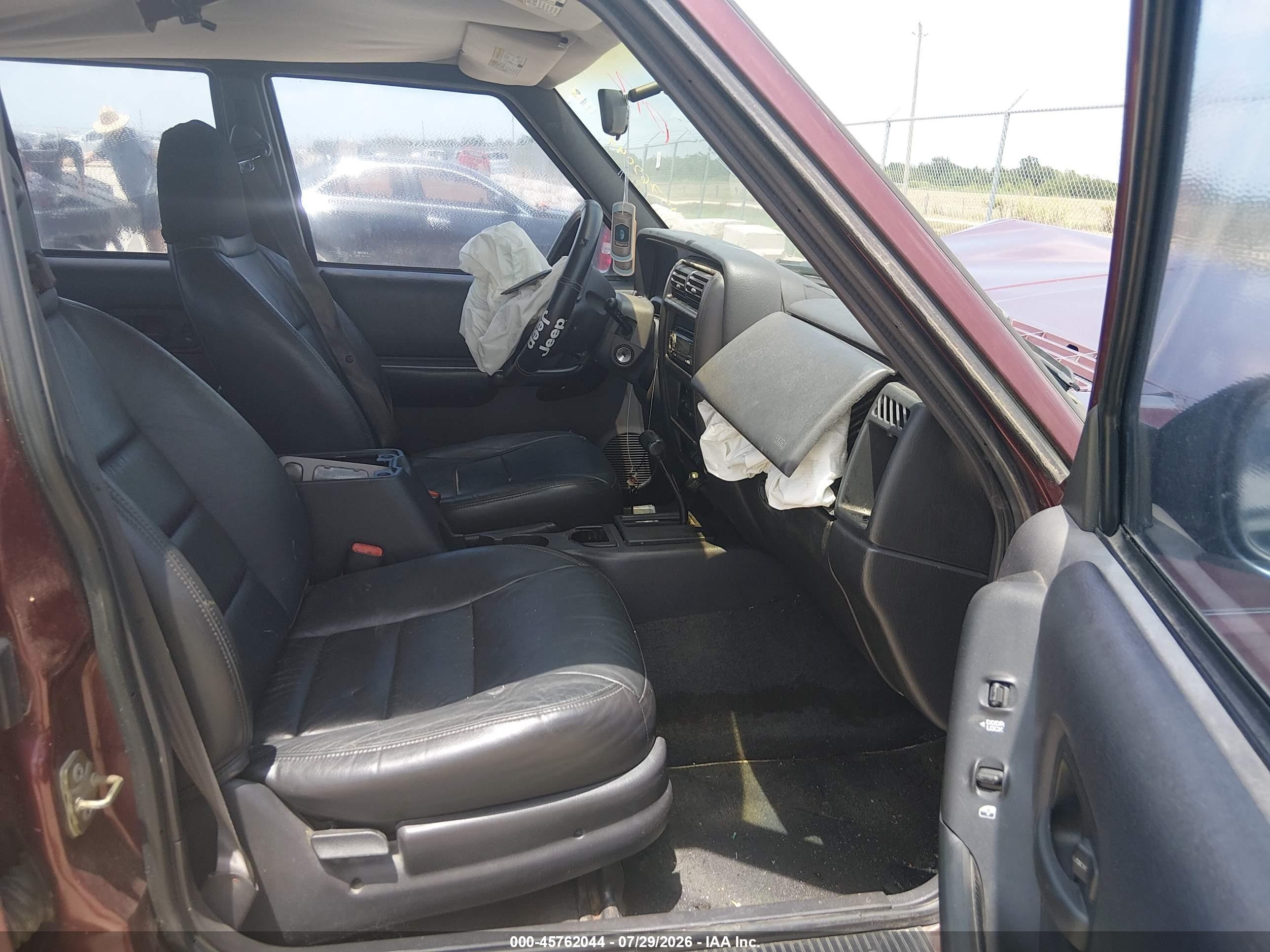2000 Jeep Cherokee Sport Maroon vin: 1J4FT48S8YL197180
