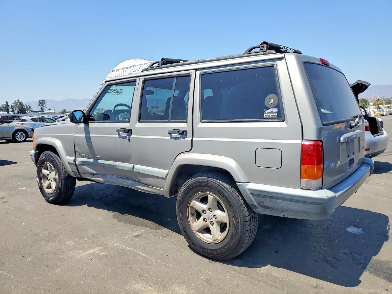 2001 Jeep Cherokee Sport Gray vin: 1J4FT48SX1L506704