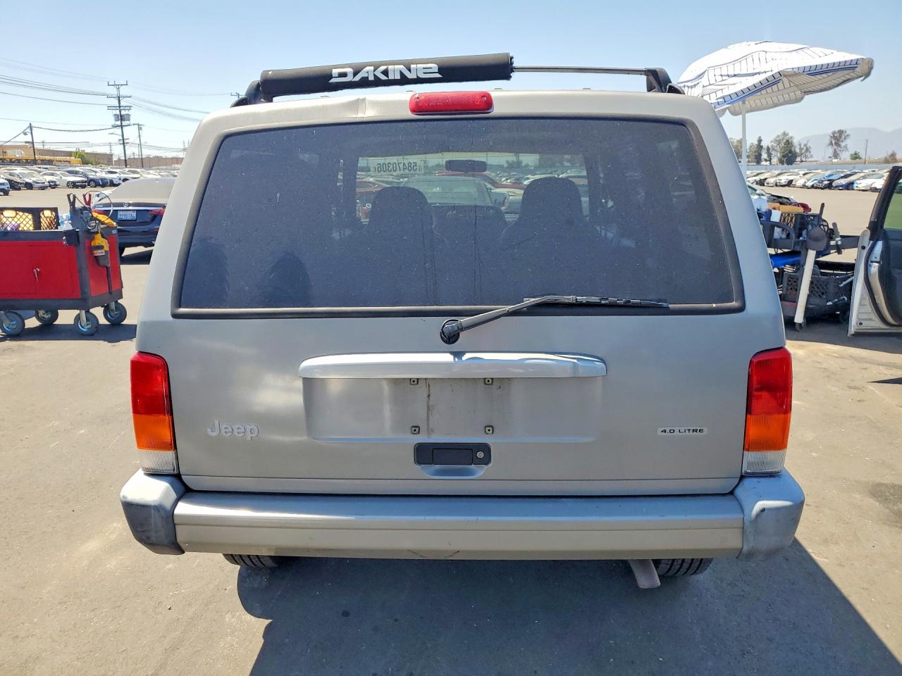 2001 Jeep Cherokee Sport Gray vin: 1J4FT48SX1L506704