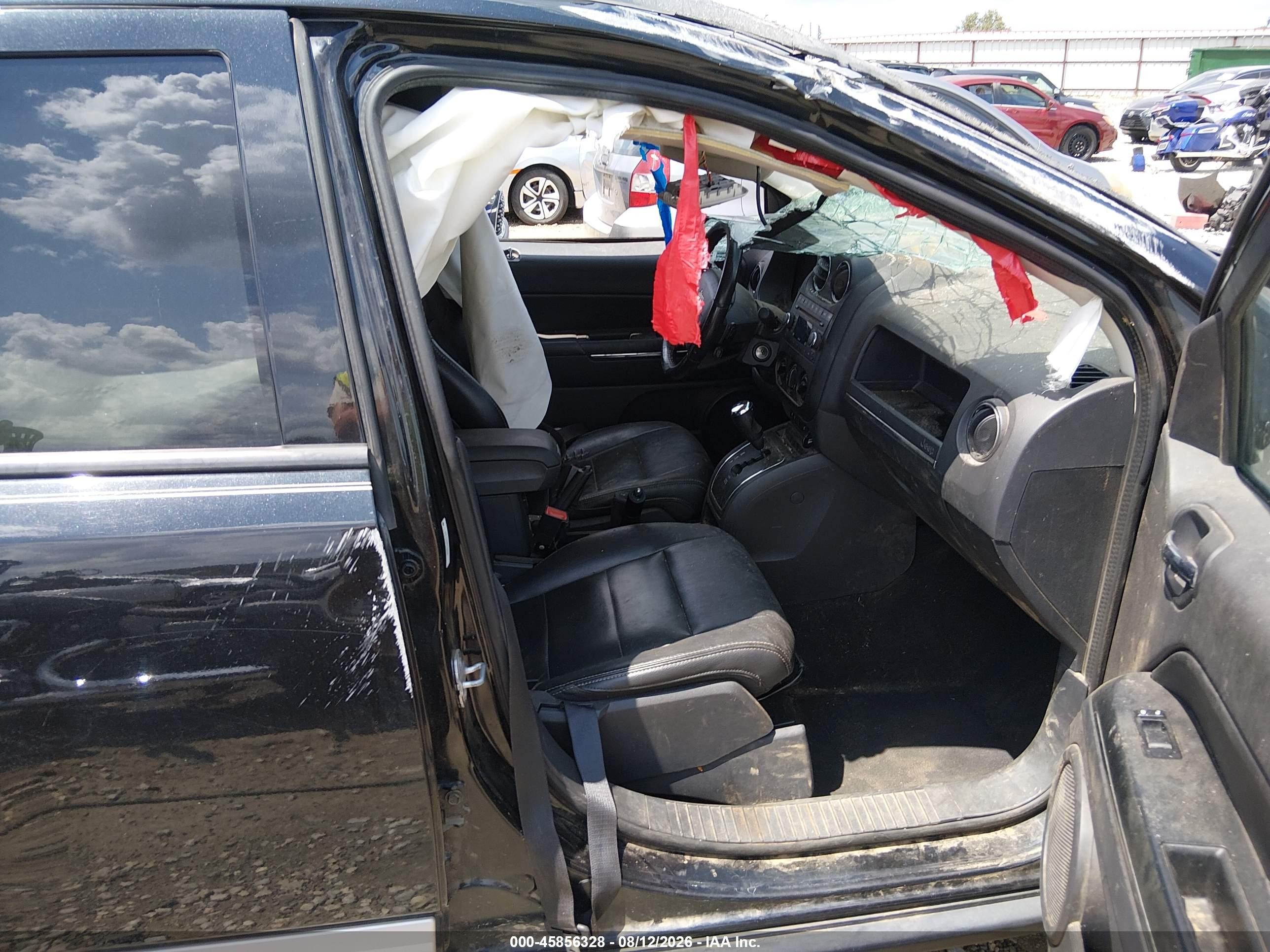 2009 Jeep Compass Limited Black vin: 1J4FT57B69D121718