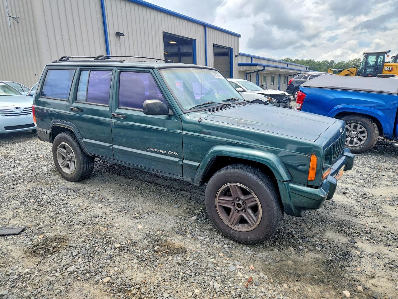 2000 Jeep Cherokee Classic Green vin: 1J4FT58S0YL189743