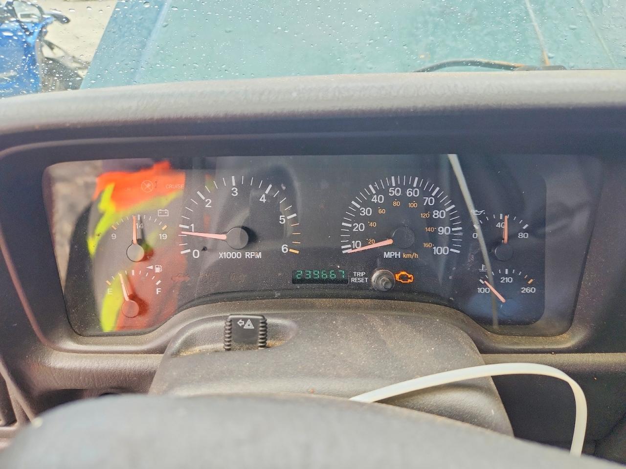 2000 Jeep Cherokee Classic Green vin: 1J4FT58S0YL189743