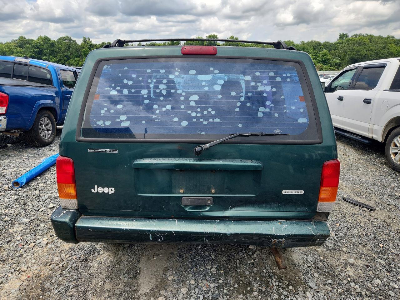 2000 Jeep Cherokee Classic Green vin: 1J4FT58S0YL189743
