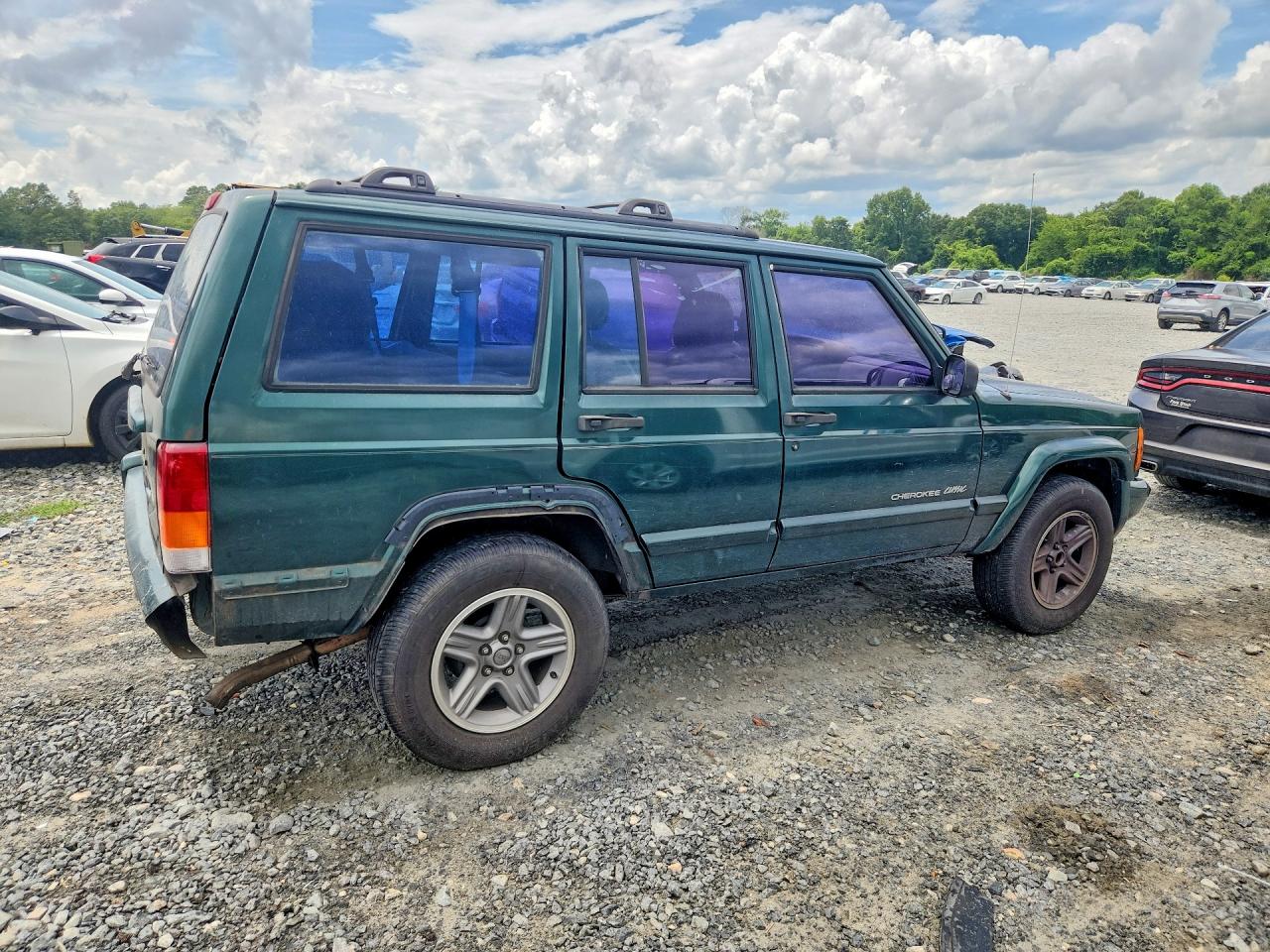 2000 Jeep Cherokee Classic Green vin: 1J4FT58S0YL189743
