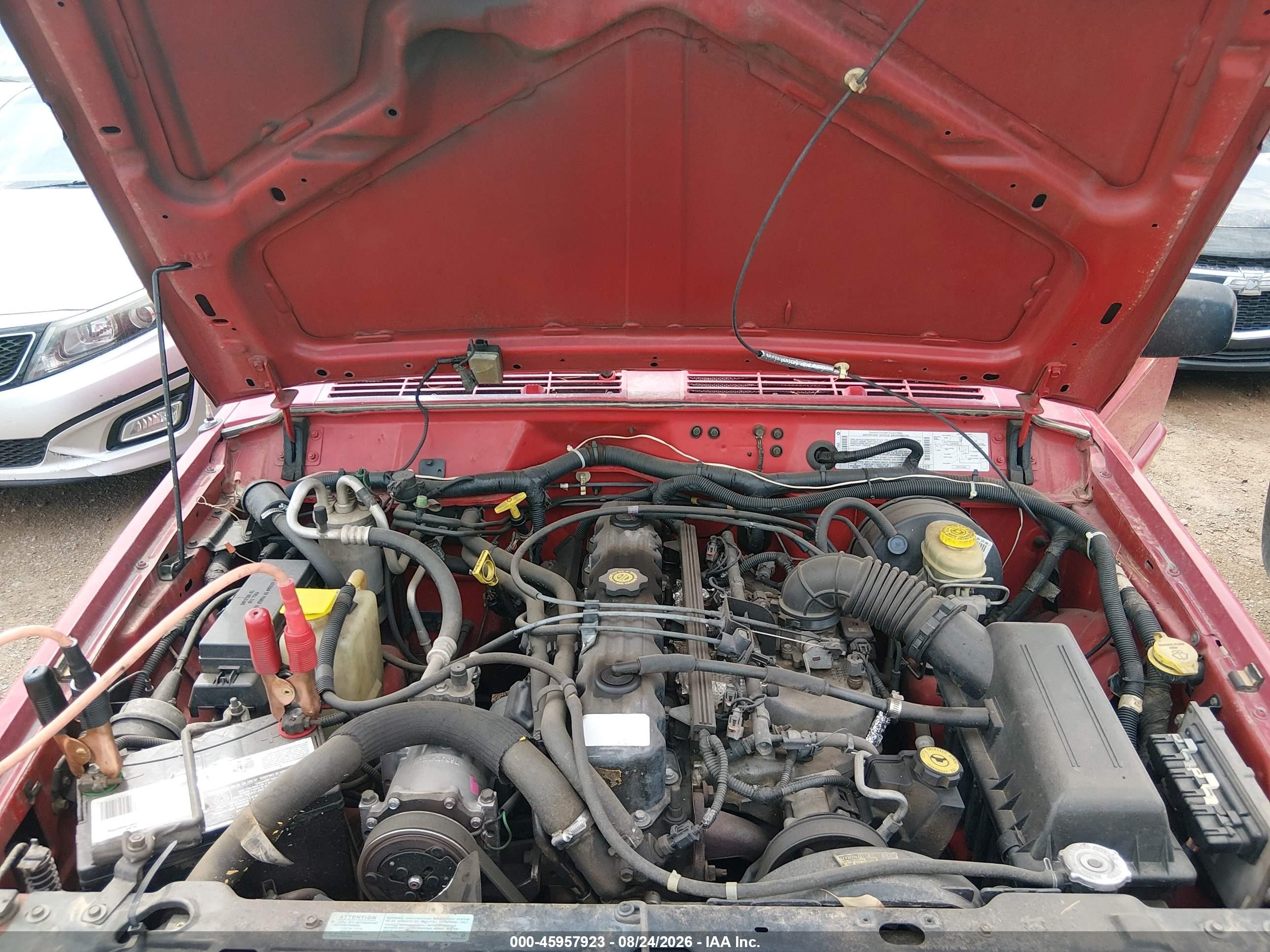 2001 Jeep Cherokee Limited Красный vin: 1J4FT58S11L623920
