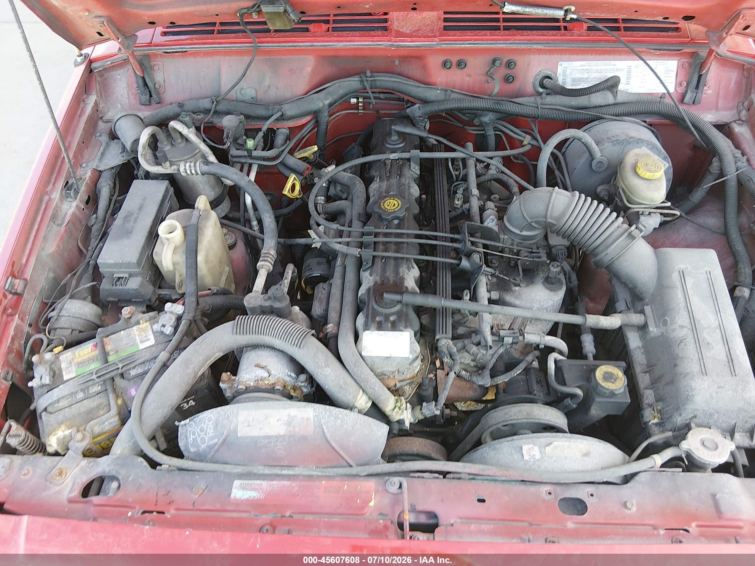 2001 Jeep Cherokee Limited Red vin: 1J4FT58S51L615593