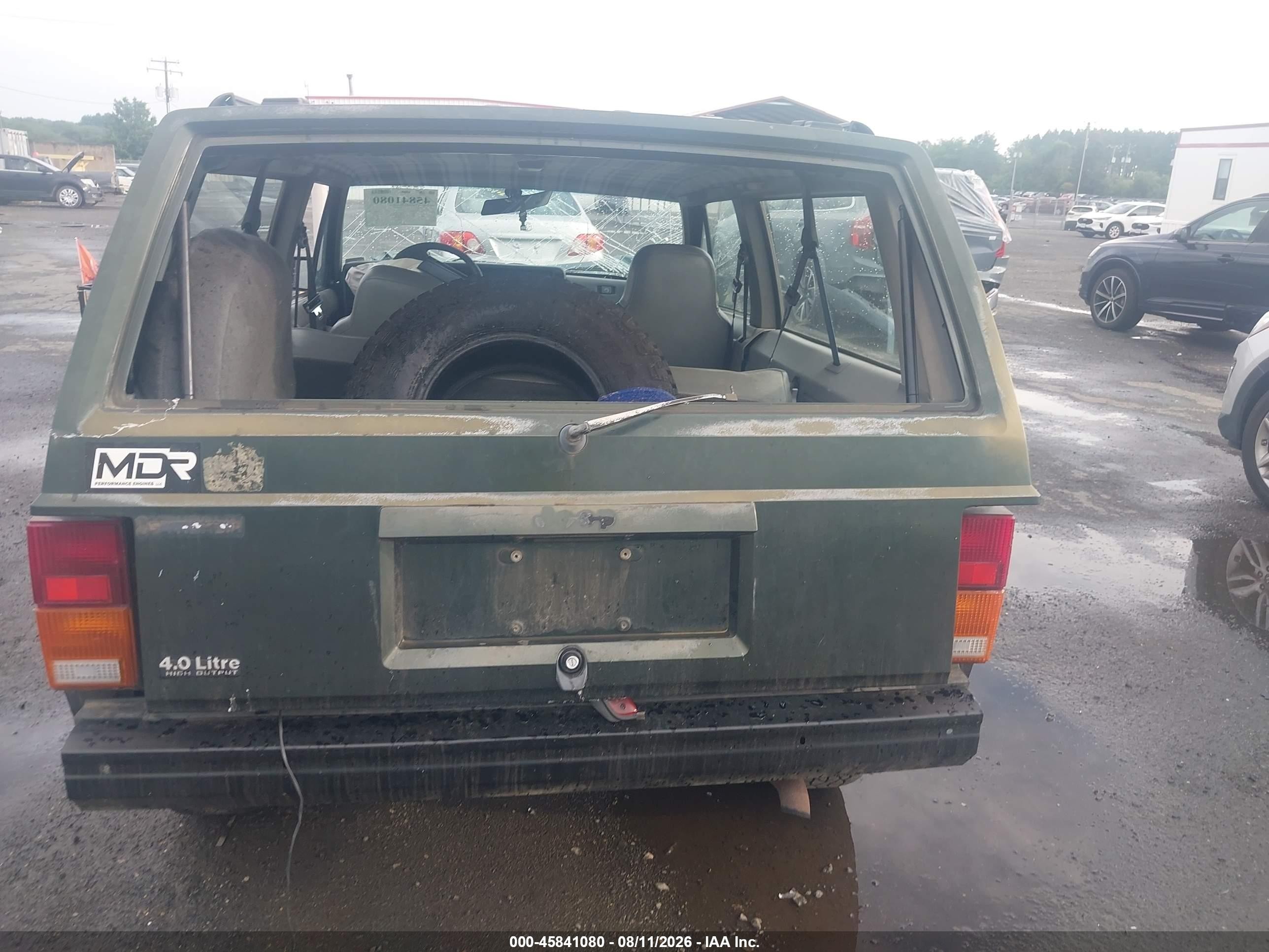 1996 Jeep Cherokee Sport Green vin: 1J4FT67S3TL323239