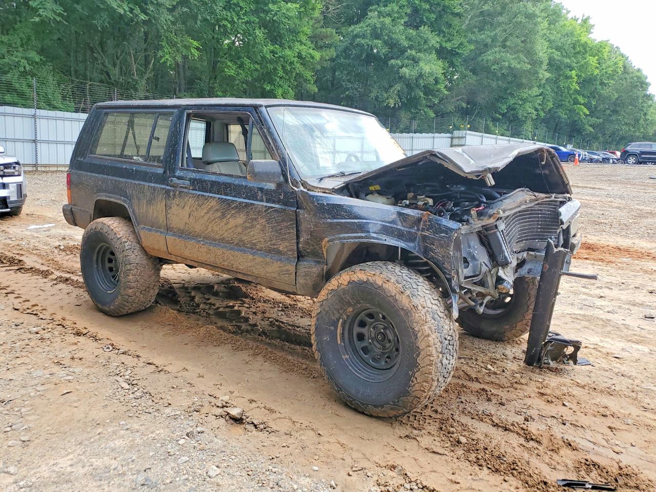 1994 Jeep Cherokee Sport Black vin: 1J4FT67S6RL130866