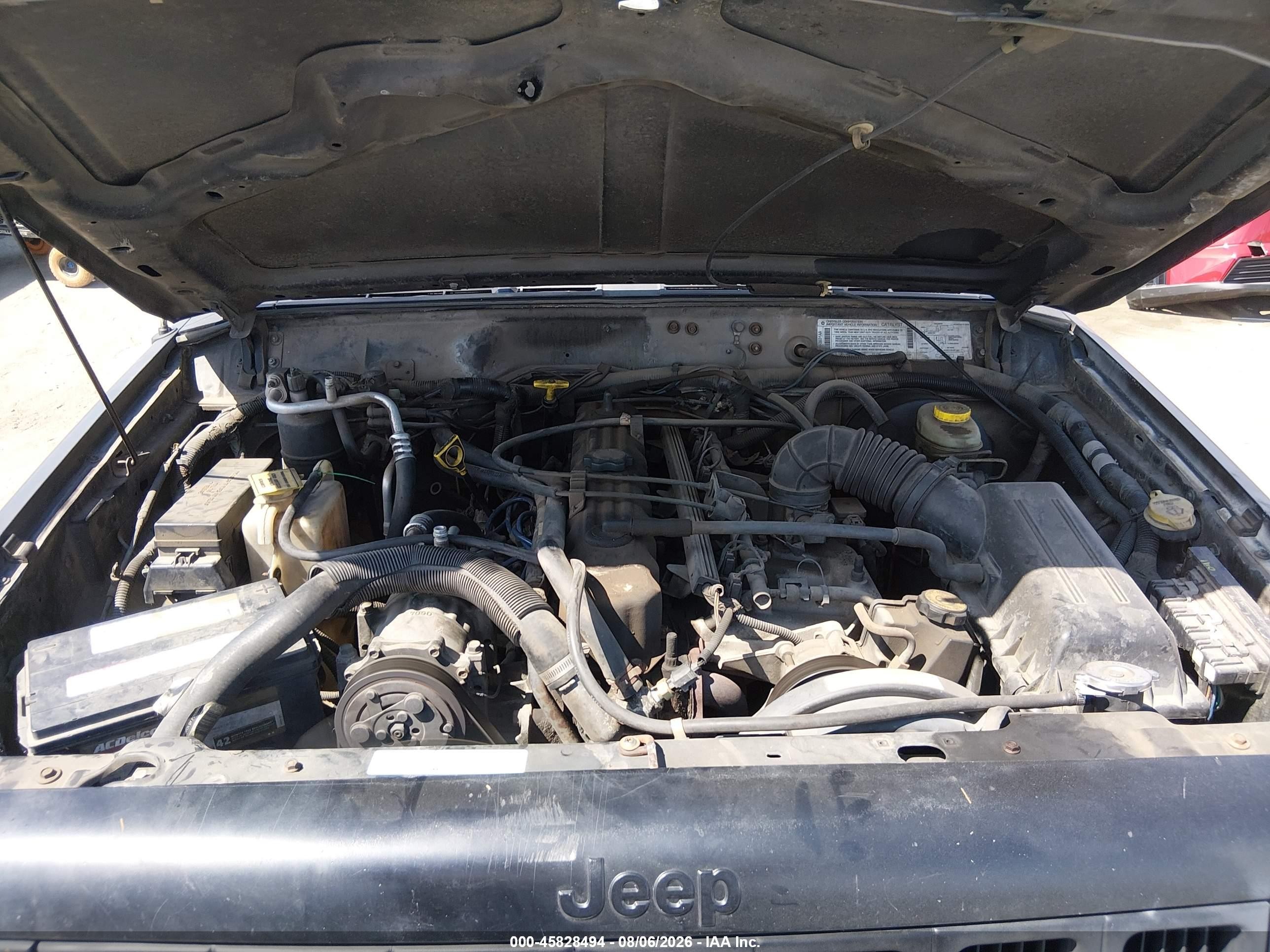 1998 Jeep Cherokee Sport Black vin: 1J4FT67S8WL236781