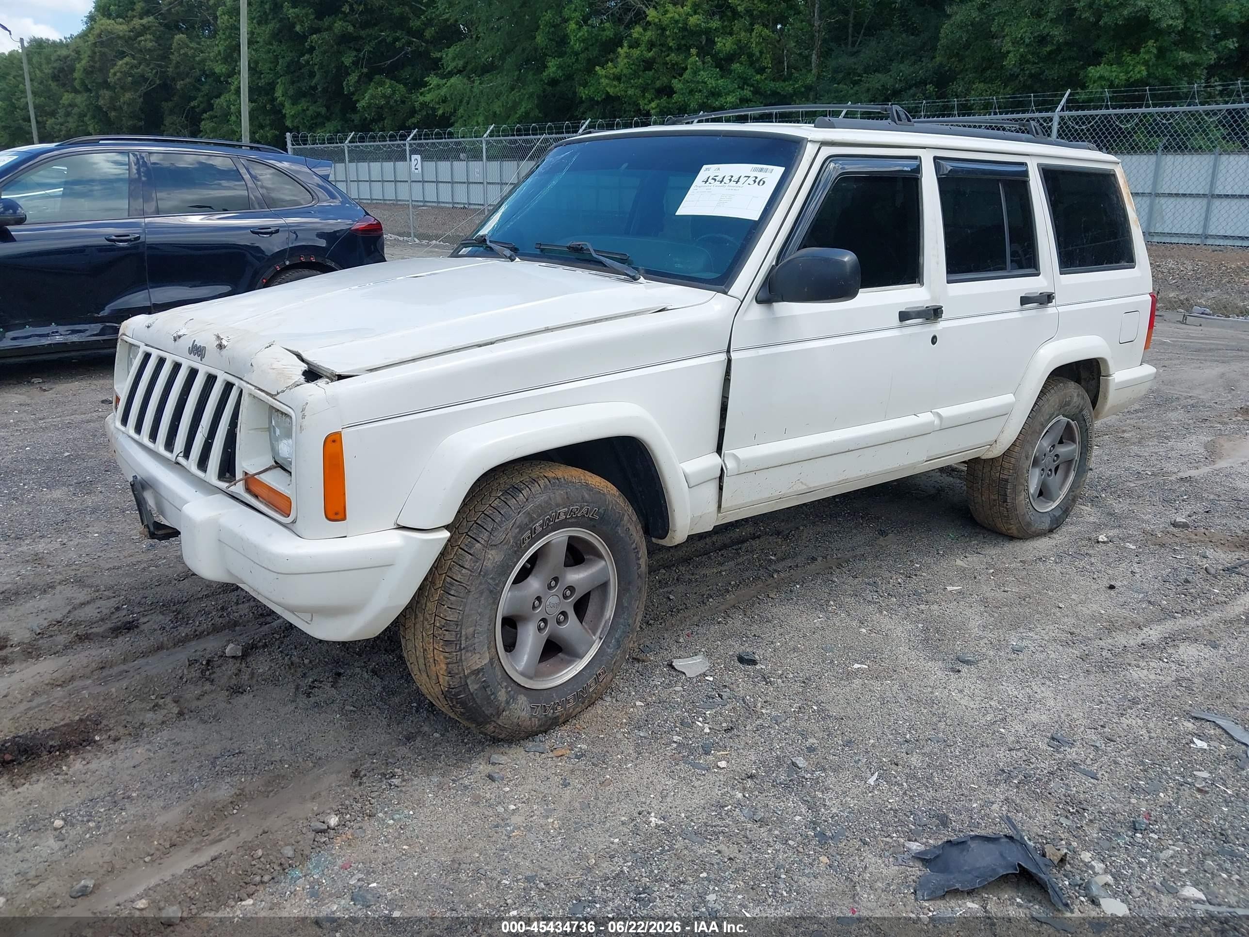 1998 Jeep Cherokee Classic/limited/sport Белый vin: 1J4FT68S0WL128606