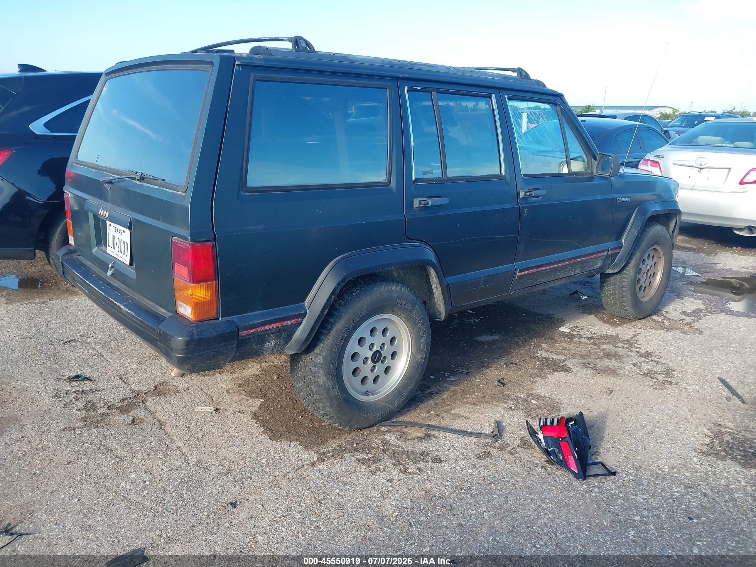 1994 Jeep Cherokee Sport Green vin: 1J4FT68S1RL135164