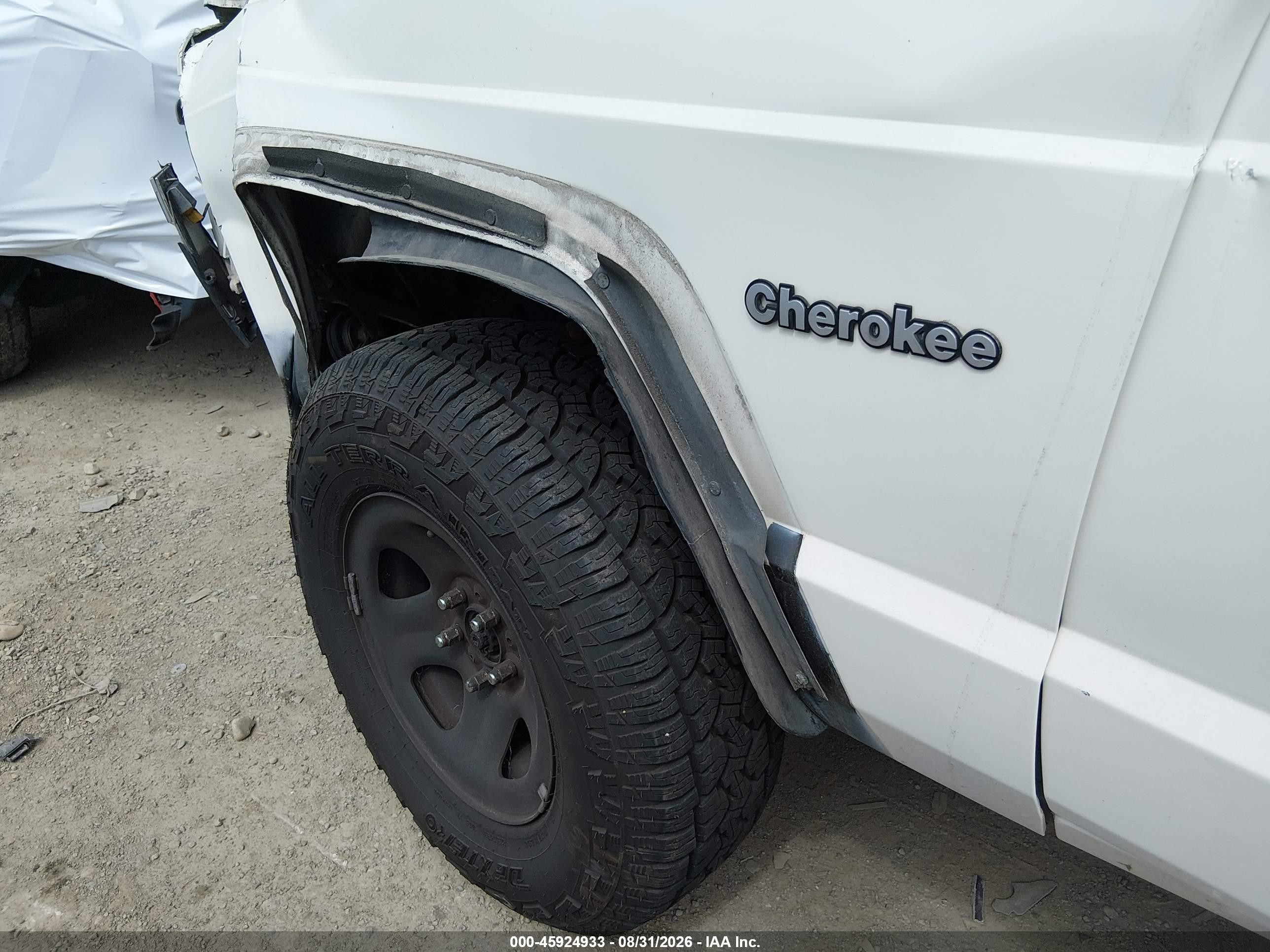 1996 Jeep Cherokee Sport/classic White vin: 1J4FT68S1TL159181