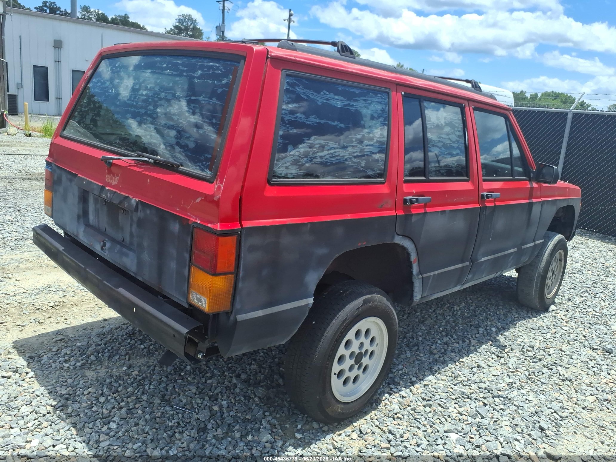 1996 Jeep Cherokee Sport/classic Красный vin: 1J4FT68S4TL321711