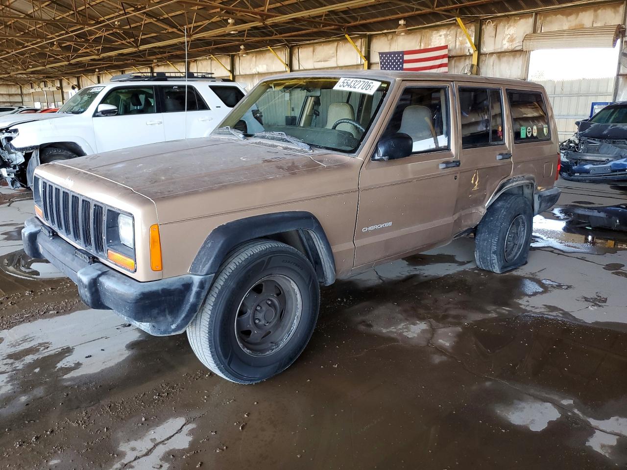 1999 Jeep Cherokee Sport Brown vin: 1J4FT68S4XL676349