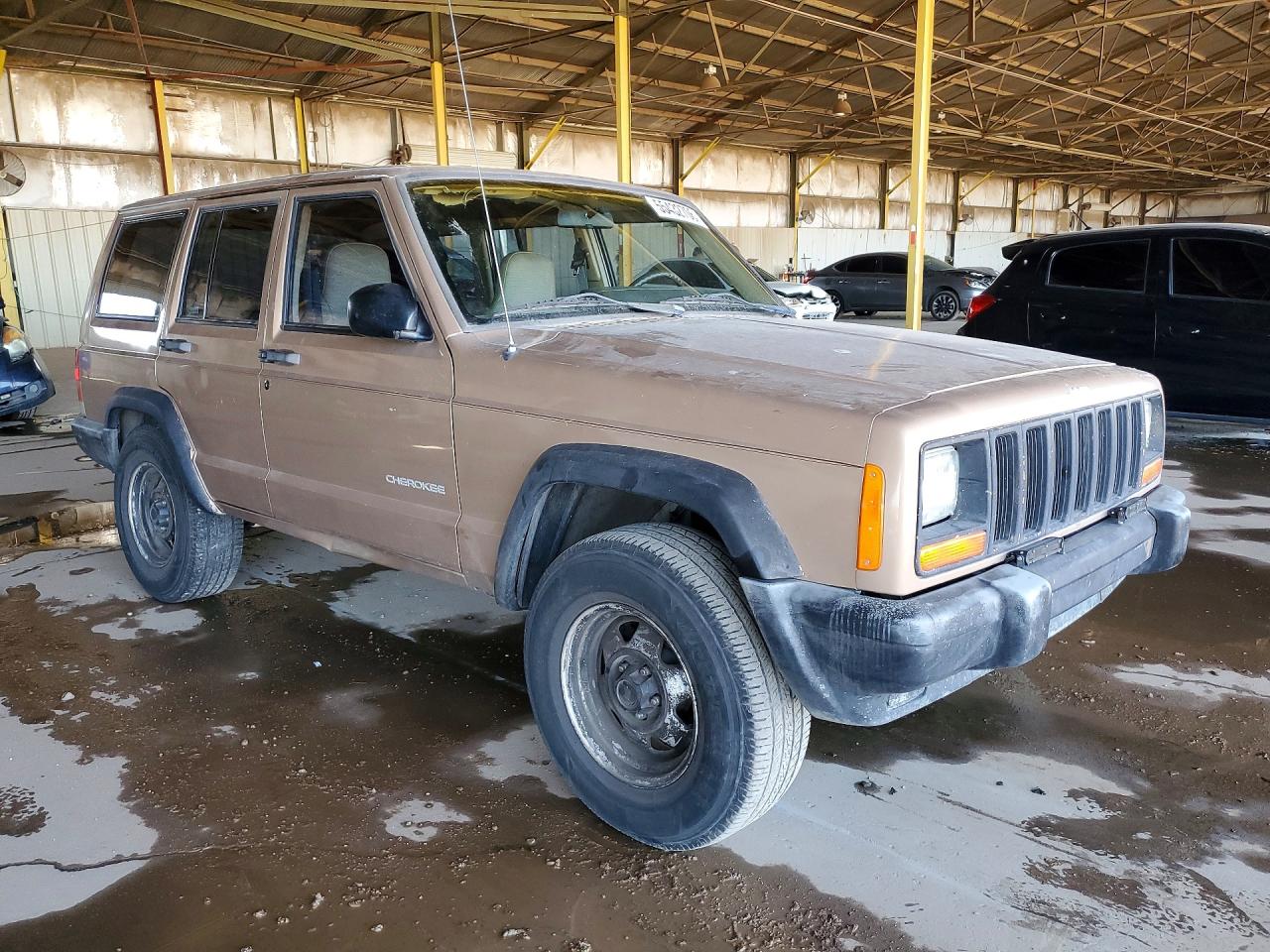 1999 Jeep Cherokee Sport Коричневый vin: 1J4FT68S4XL676349