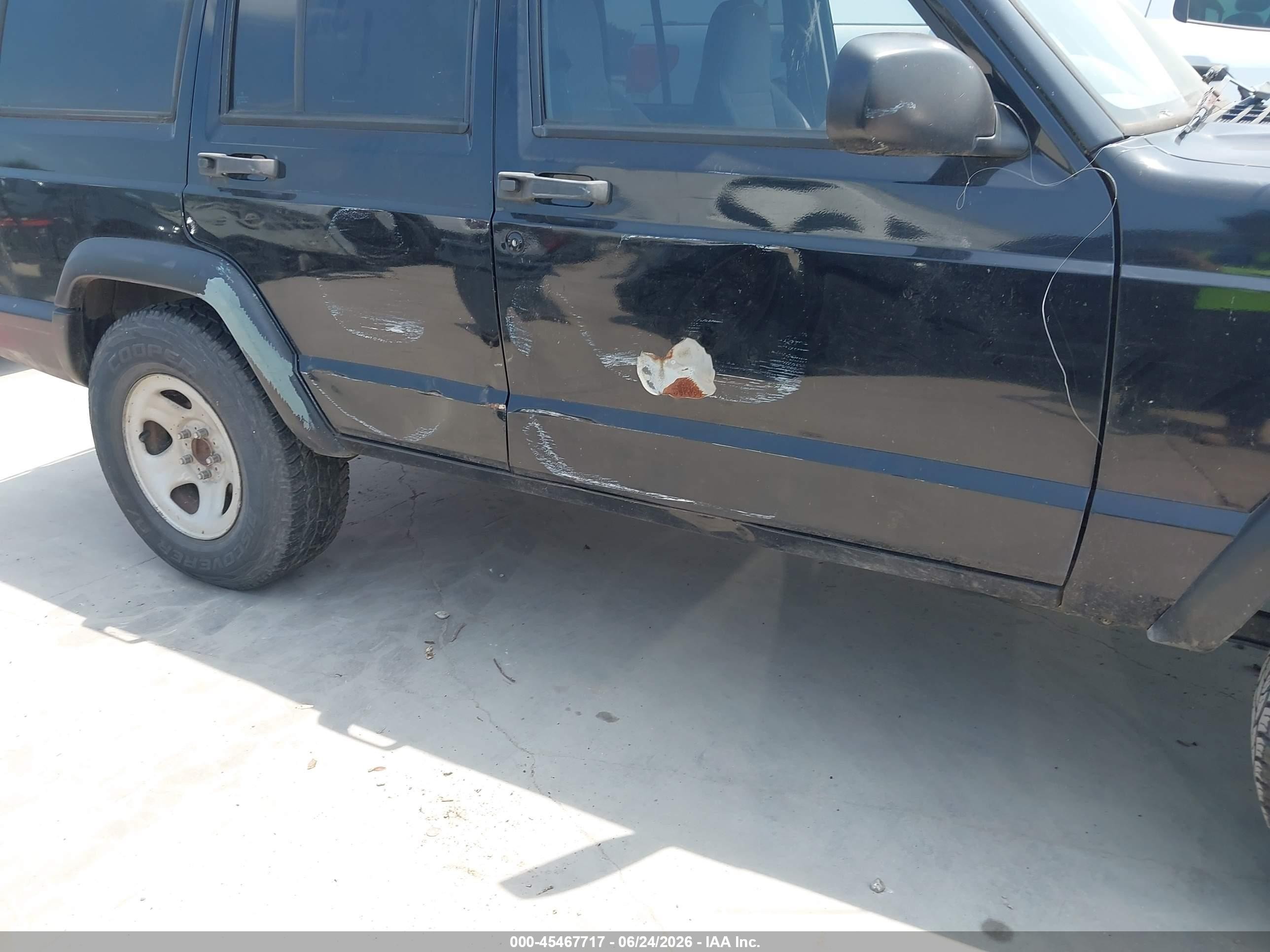 1998 Jeep Cherokee Classic/sport Black vin: 1J4FT68S6WL209058