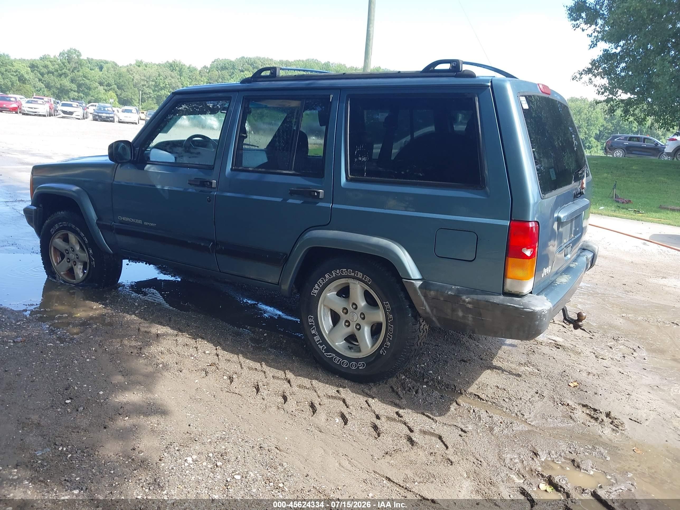 1999 Jeep Cherokee Classic/sport Синий vin: 1J4FT68S6XL575085
