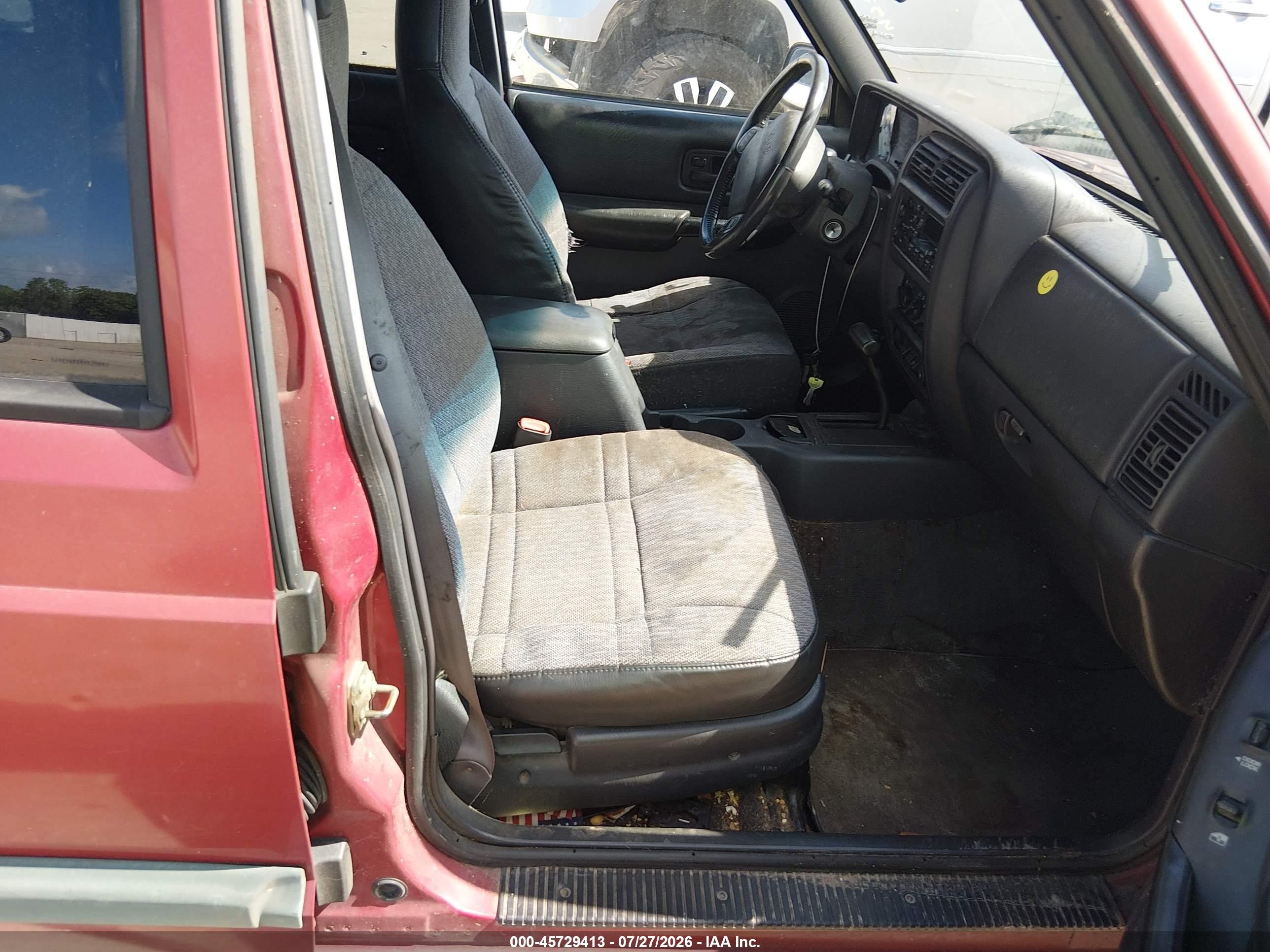 1999 Jeep Cherokee Classic/sport Red vin: 1J4FT68S6XL625807