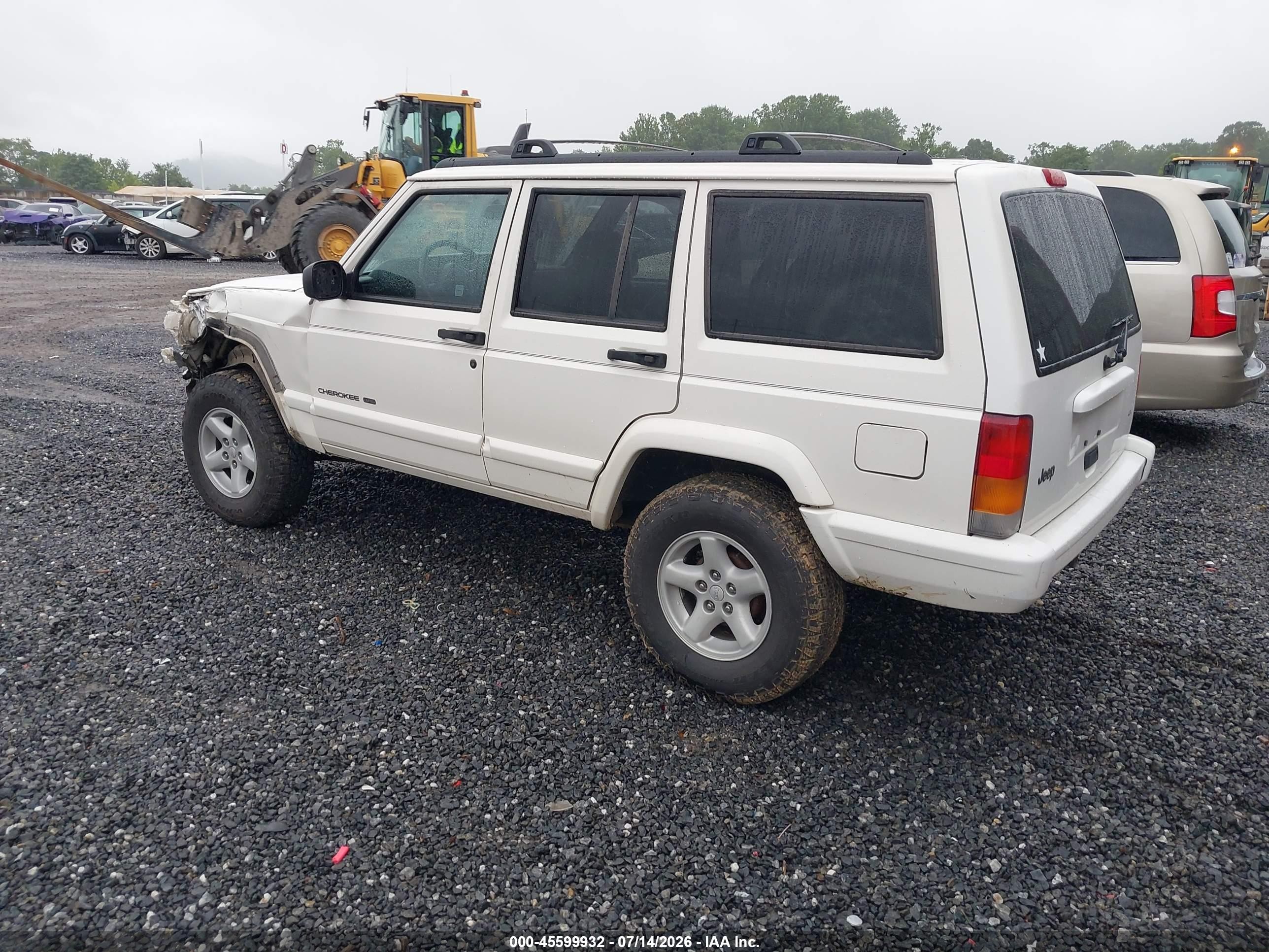 1998 Jeep Cherokee Classic/limited/sport Белый vin: 1J4FT68S8WL108328
