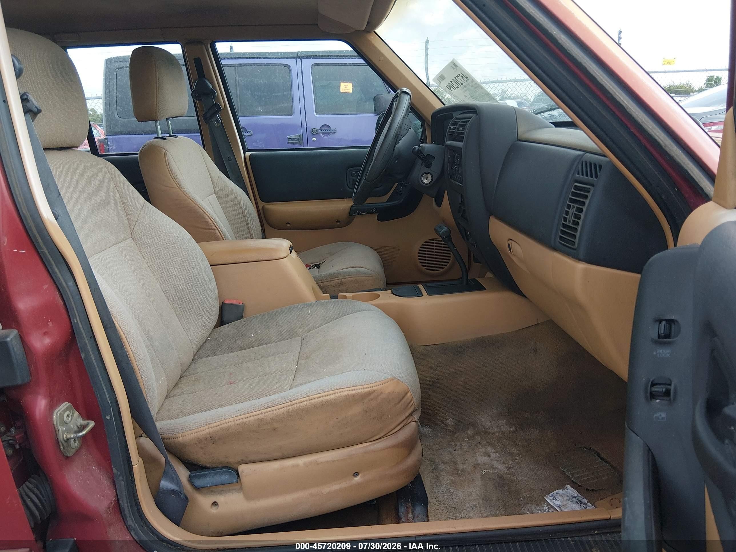 1998 Jeep Cherokee Classic/sport Красный vin: 1J4FT68S8WL245463