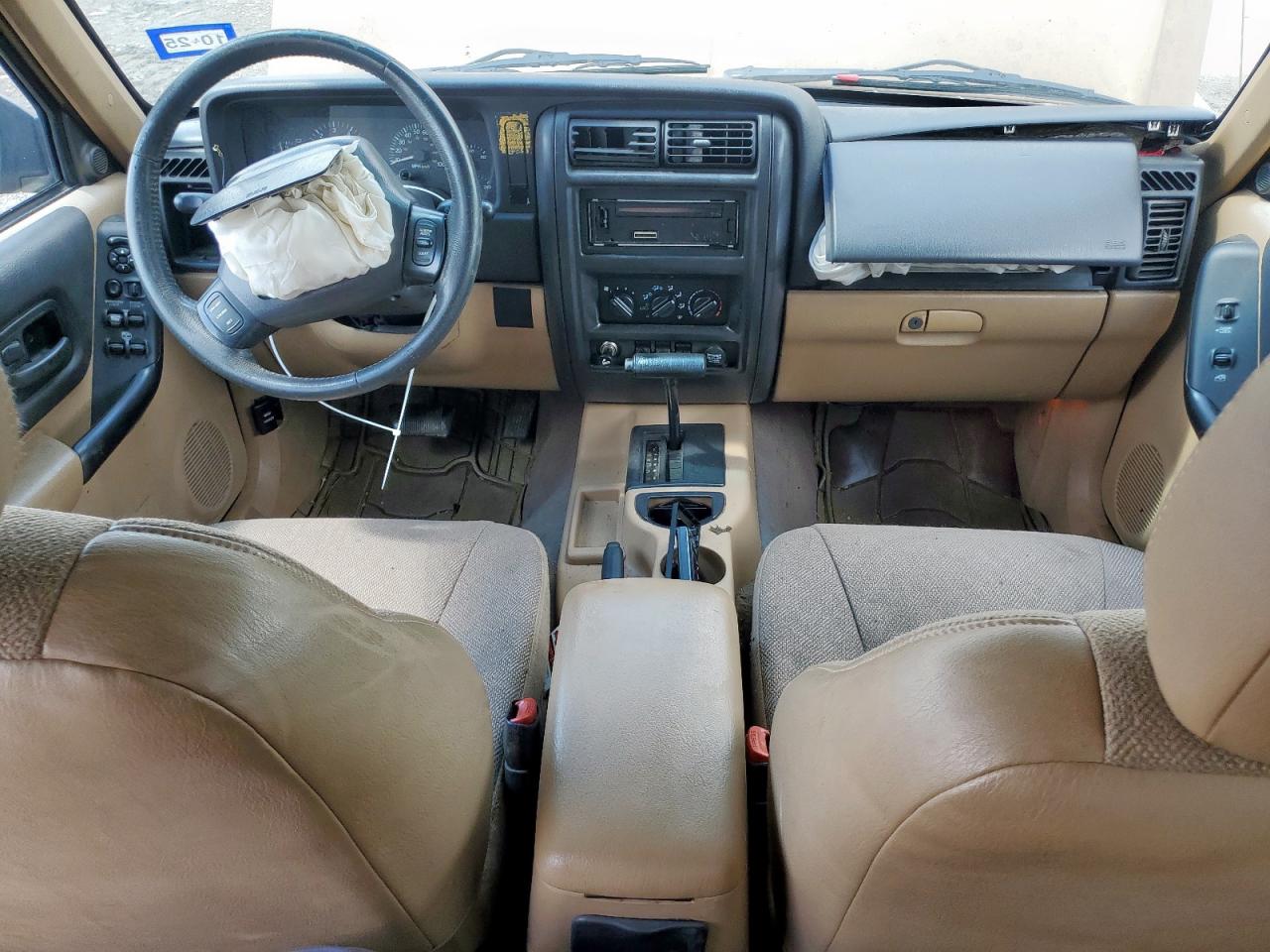 1999 Jeep Cherokee Sport Желто-коричневый vin: 1J4FT68S8XL505703