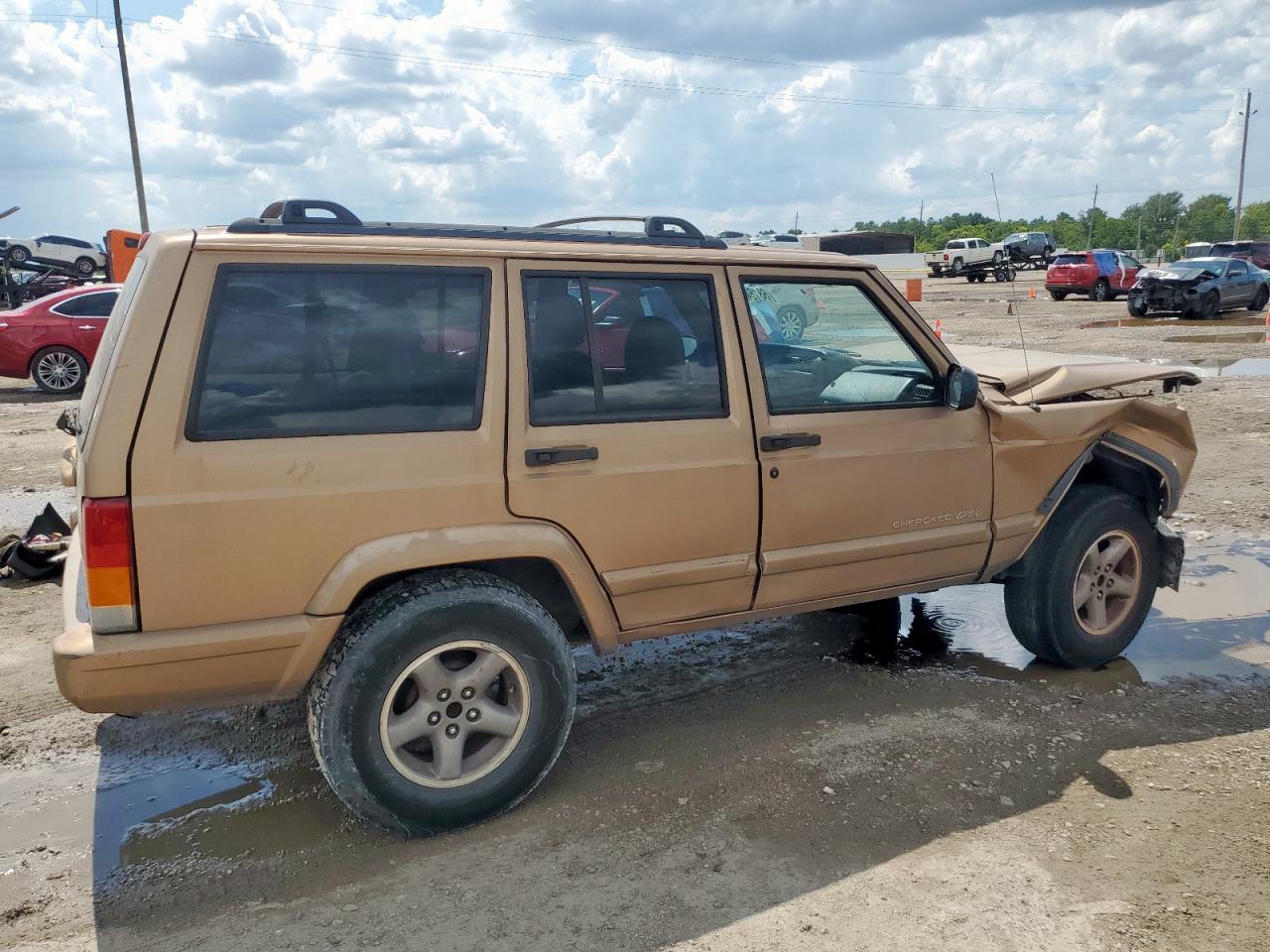 1999 Jeep Cherokee Sport Желто-коричневый vin: 1J4FT68S8XL505703
