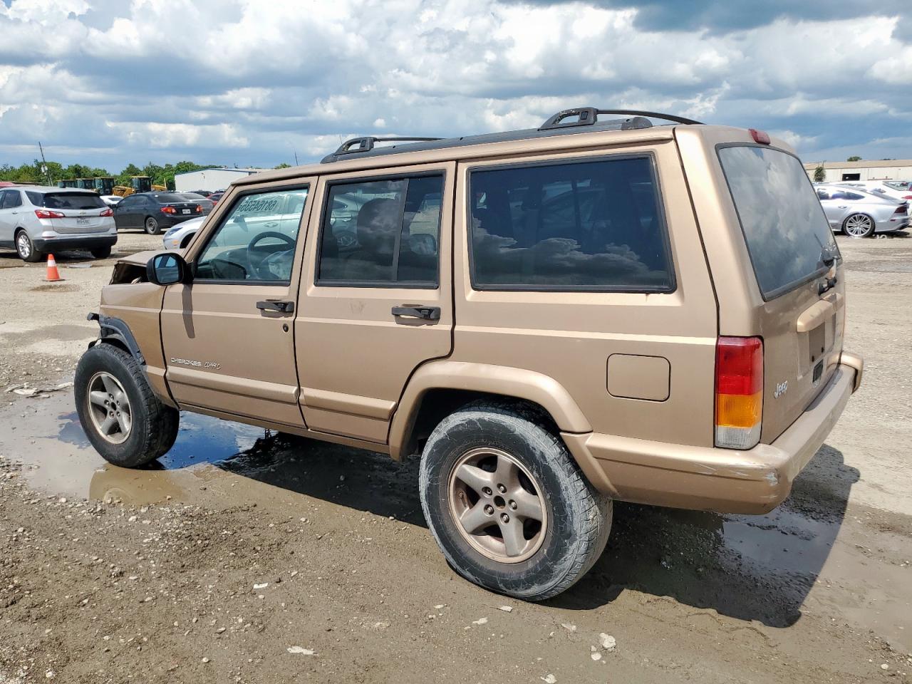1999 Jeep Cherokee Sport Желто-коричневый vin: 1J4FT68S8XL505703