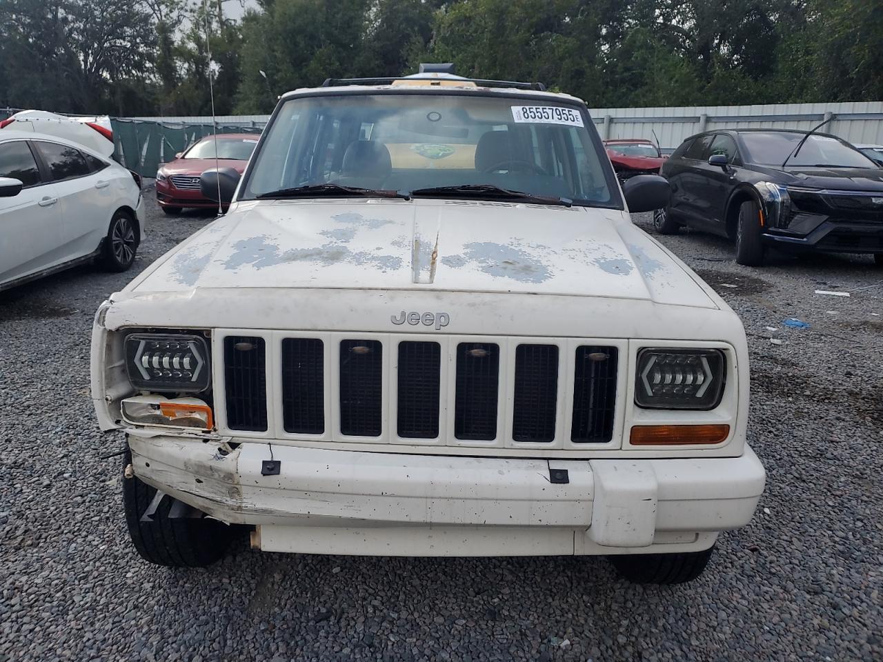 1999 Jeep Cherokee Sport White vin: 1J4FT68S9XL584539