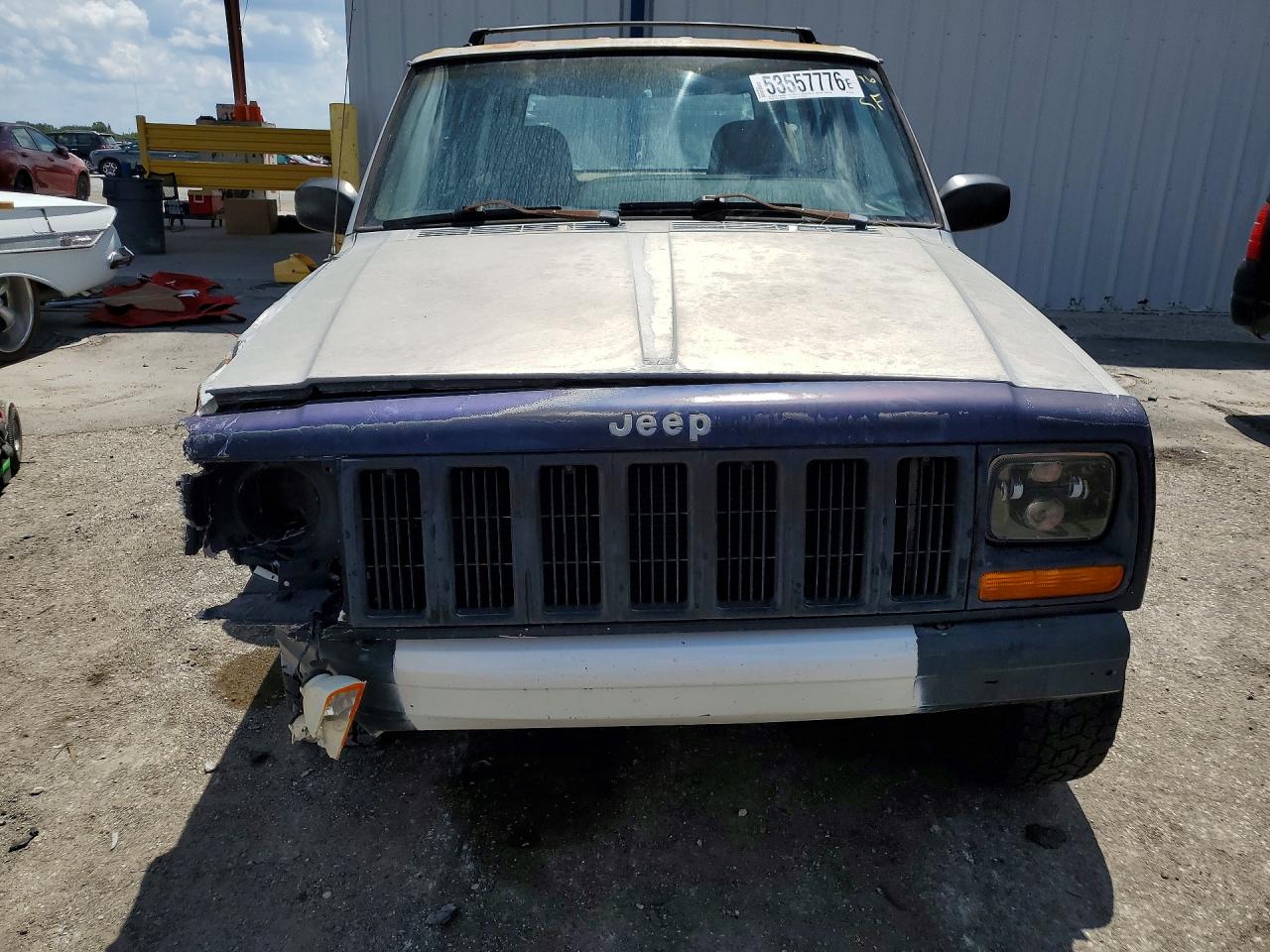 1999 Jeep Cherokee Sport Blue vin: 1J4FT68S9XL604191