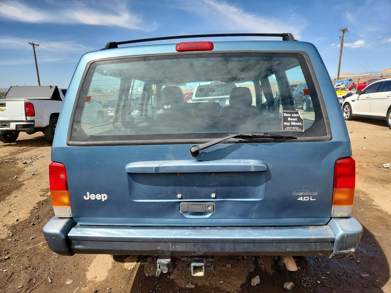 1999 Jeep Cherokee Sport Blue vin: 1J4FT68S9XL613991
