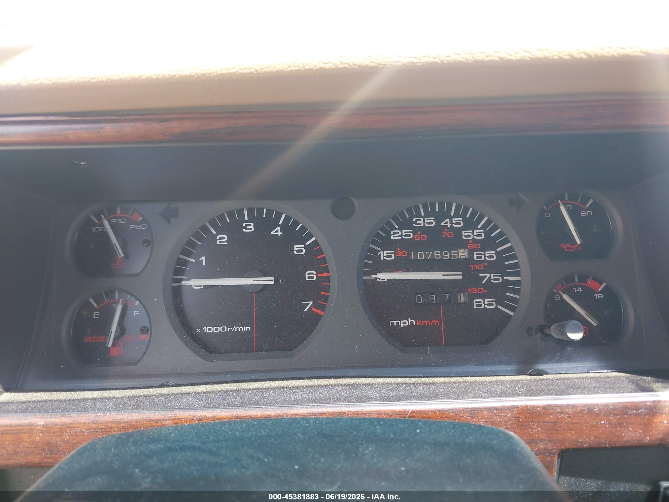 1995 Jeep Cherokee Country Green vin: 1J4FT78S1SL602434