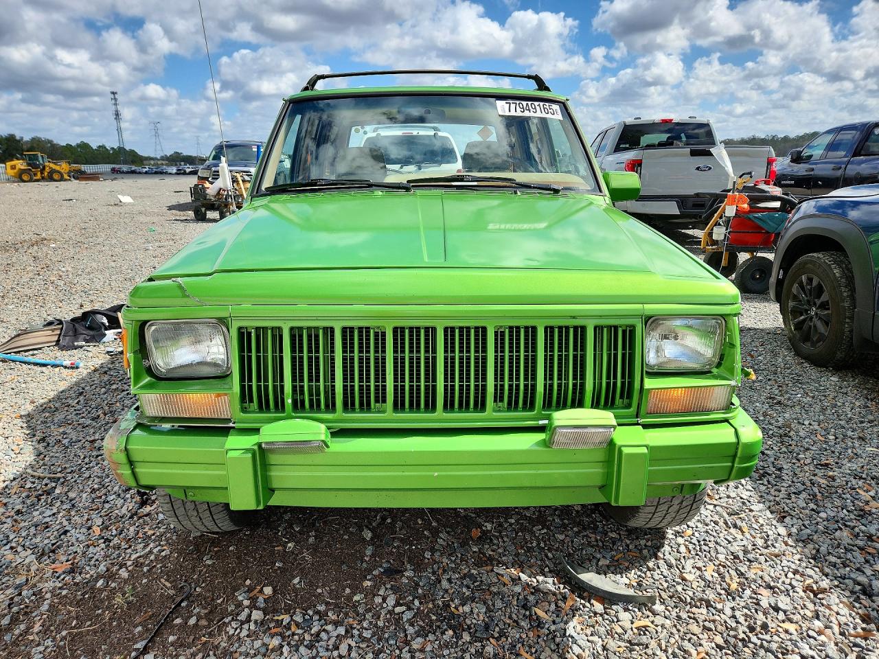 1993 Jeep Cherokee Country Green vin: 1J4FT78S3PL540431