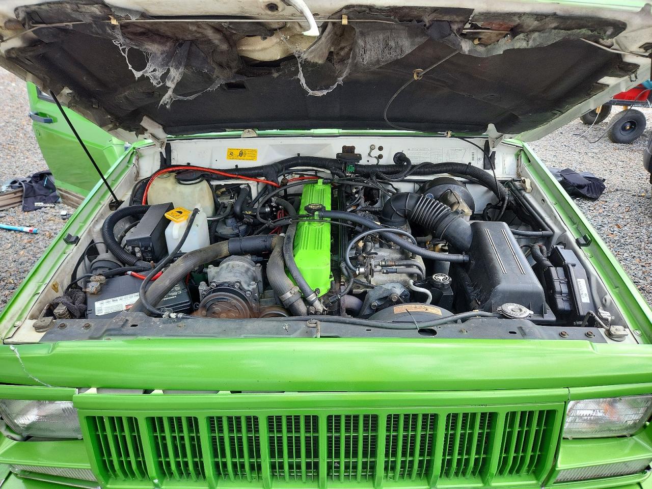 1993 Jeep Cherokee Country Green vin: 1J4FT78S3PL540431