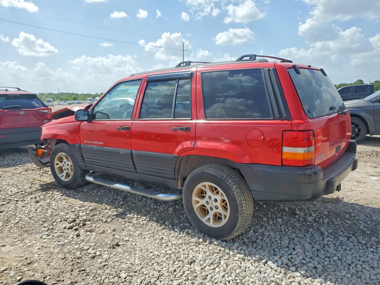 1998 Jeep Grand Cherokee Laredo Red vin: 1J4FX58S1WC320048