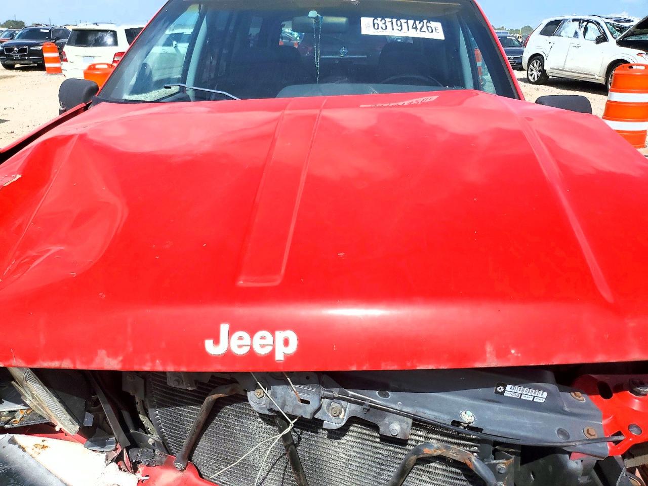 1998 Jeep Grand Cherokee Laredo Red vin: 1J4FX58S1WC320048