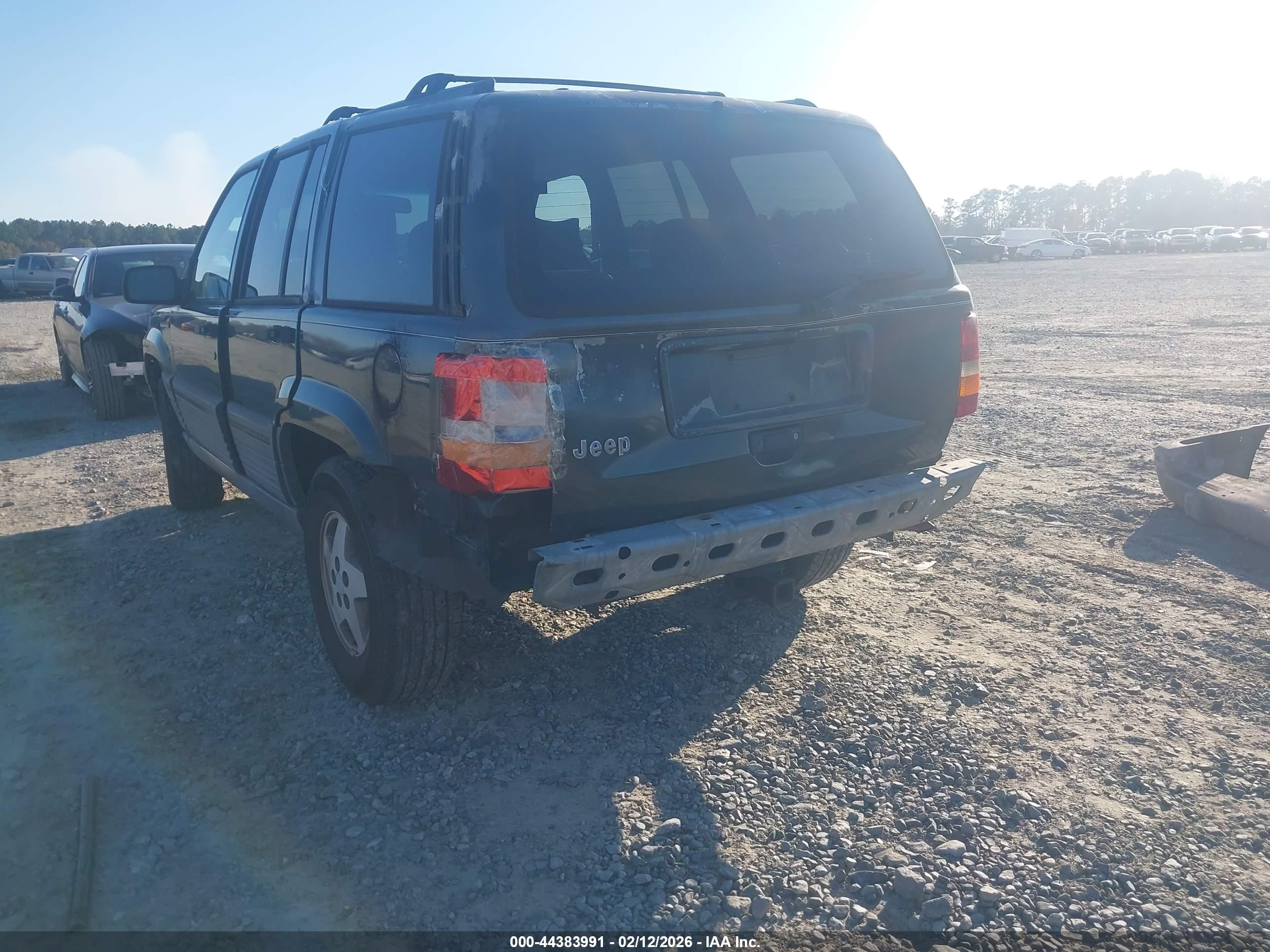1995 Jeep Grand Cherokee Laredo Green vin: 1J4FX58S2SC716693