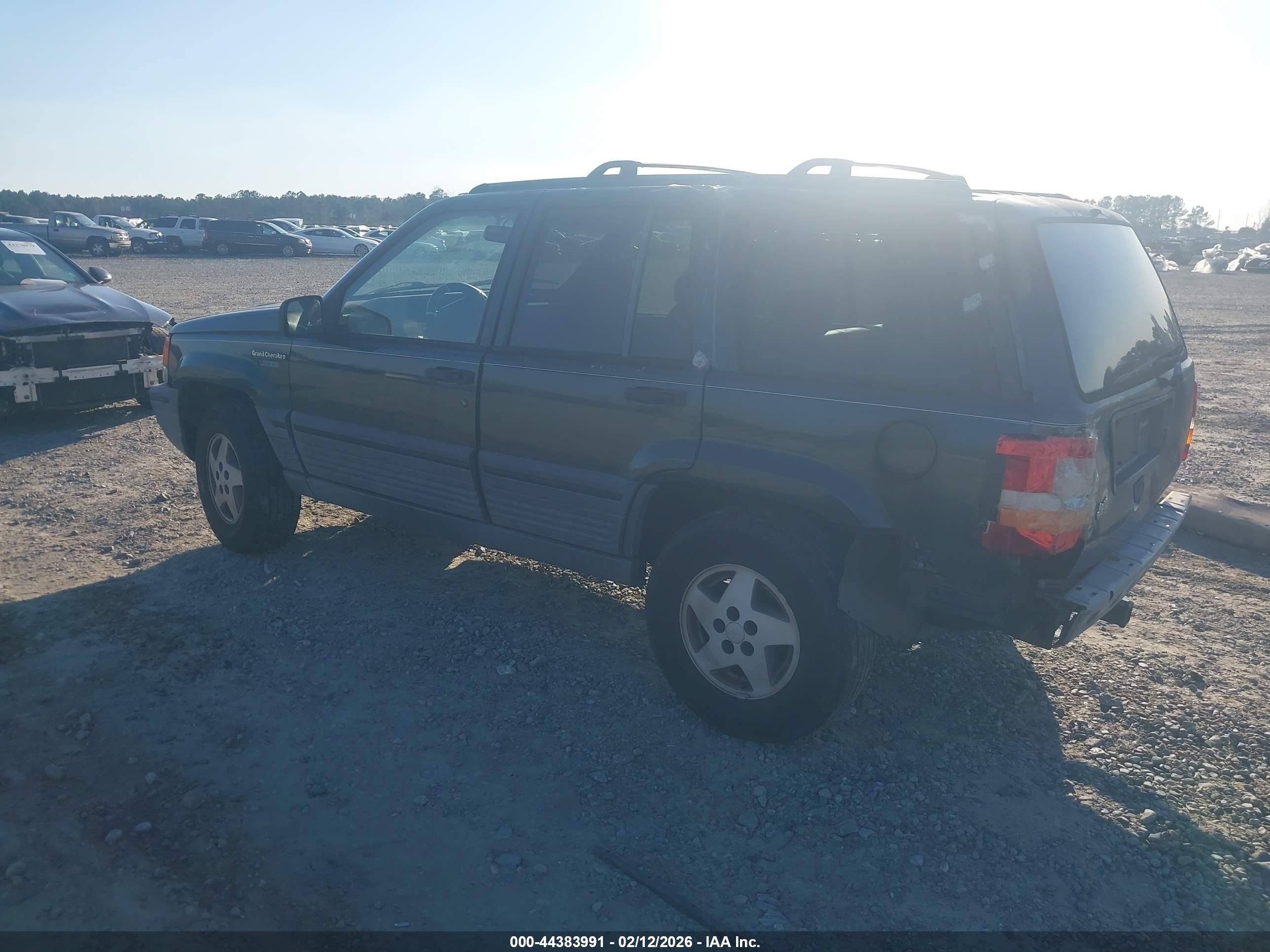 1995 Jeep Grand Cherokee Laredo Green vin: 1J4FX58S2SC716693